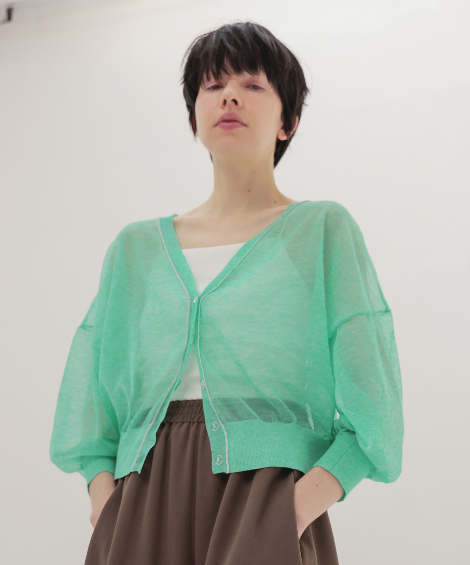 ALLONGE 2way cardigan