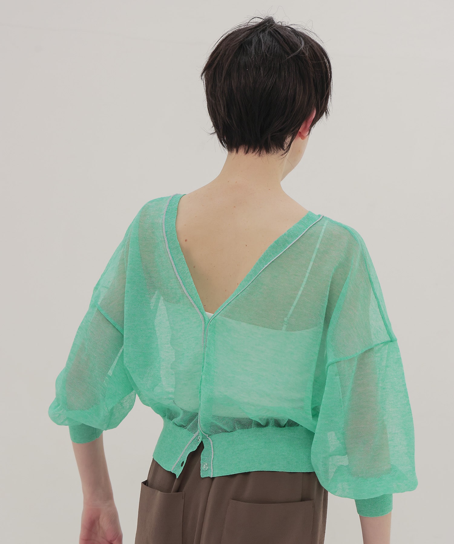 ALLONGE 2way cardigan