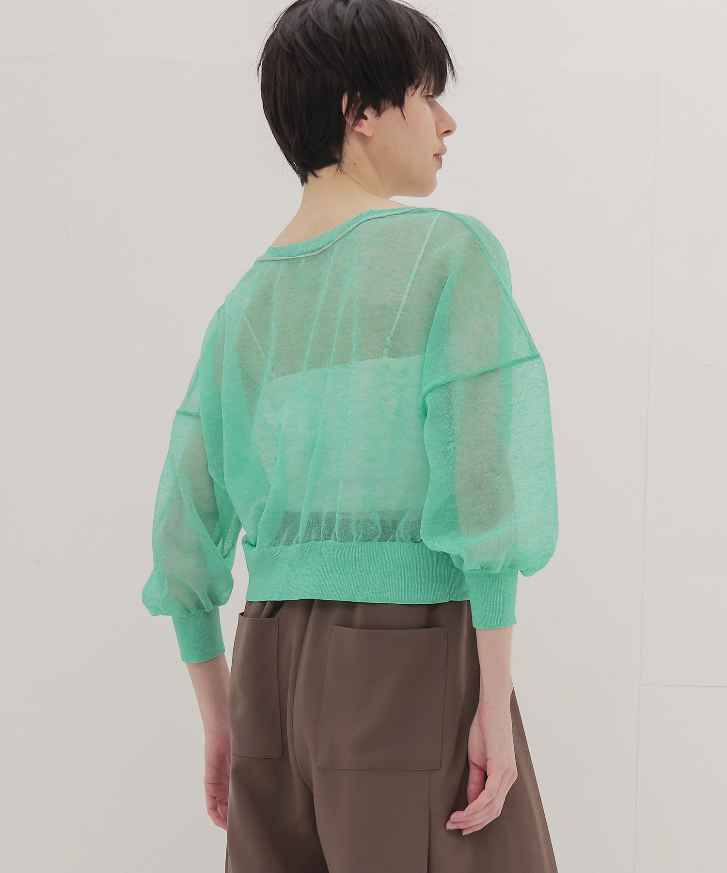 ALLONGE 2way cardigan