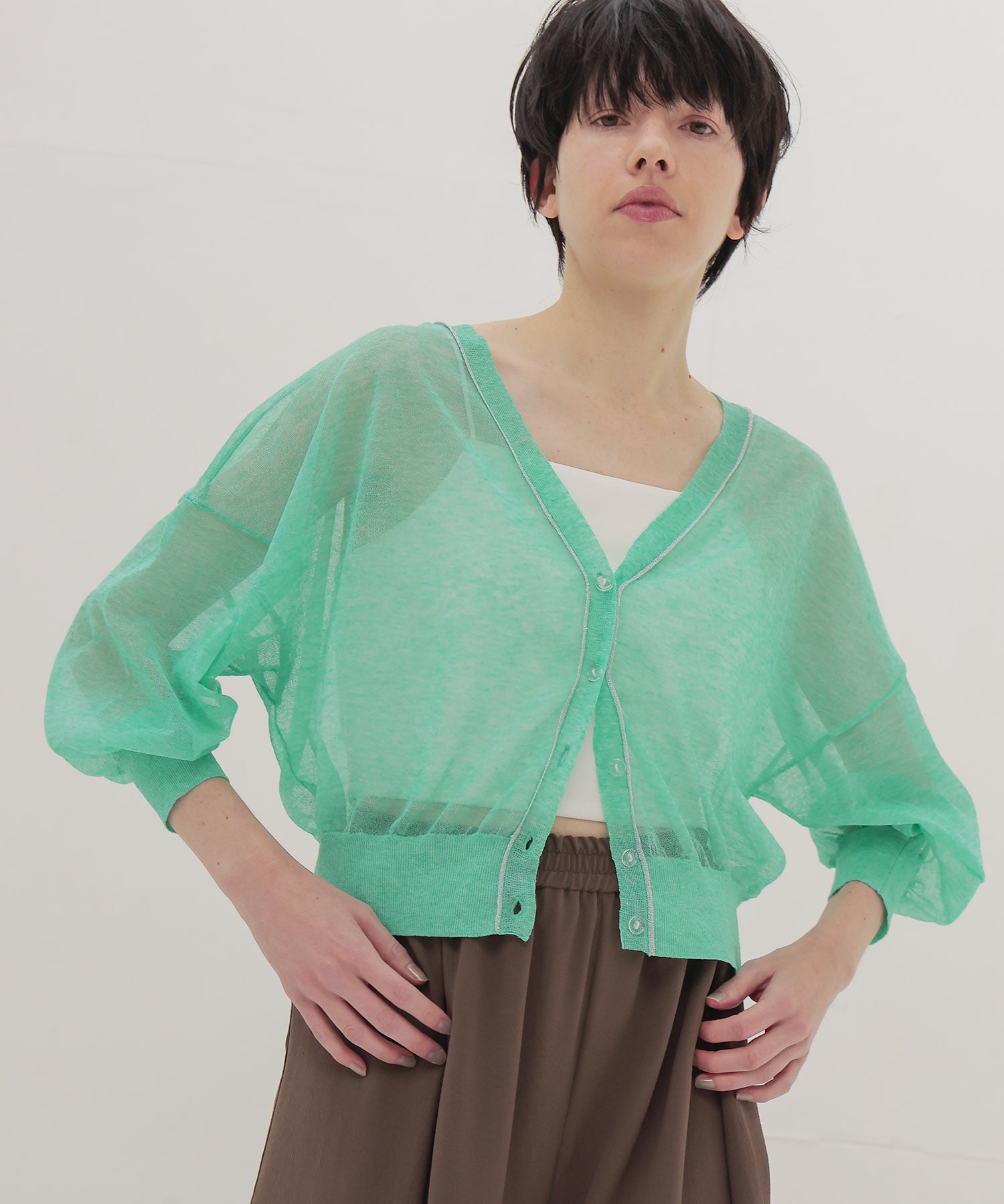 ALLONGE 2way cardigan