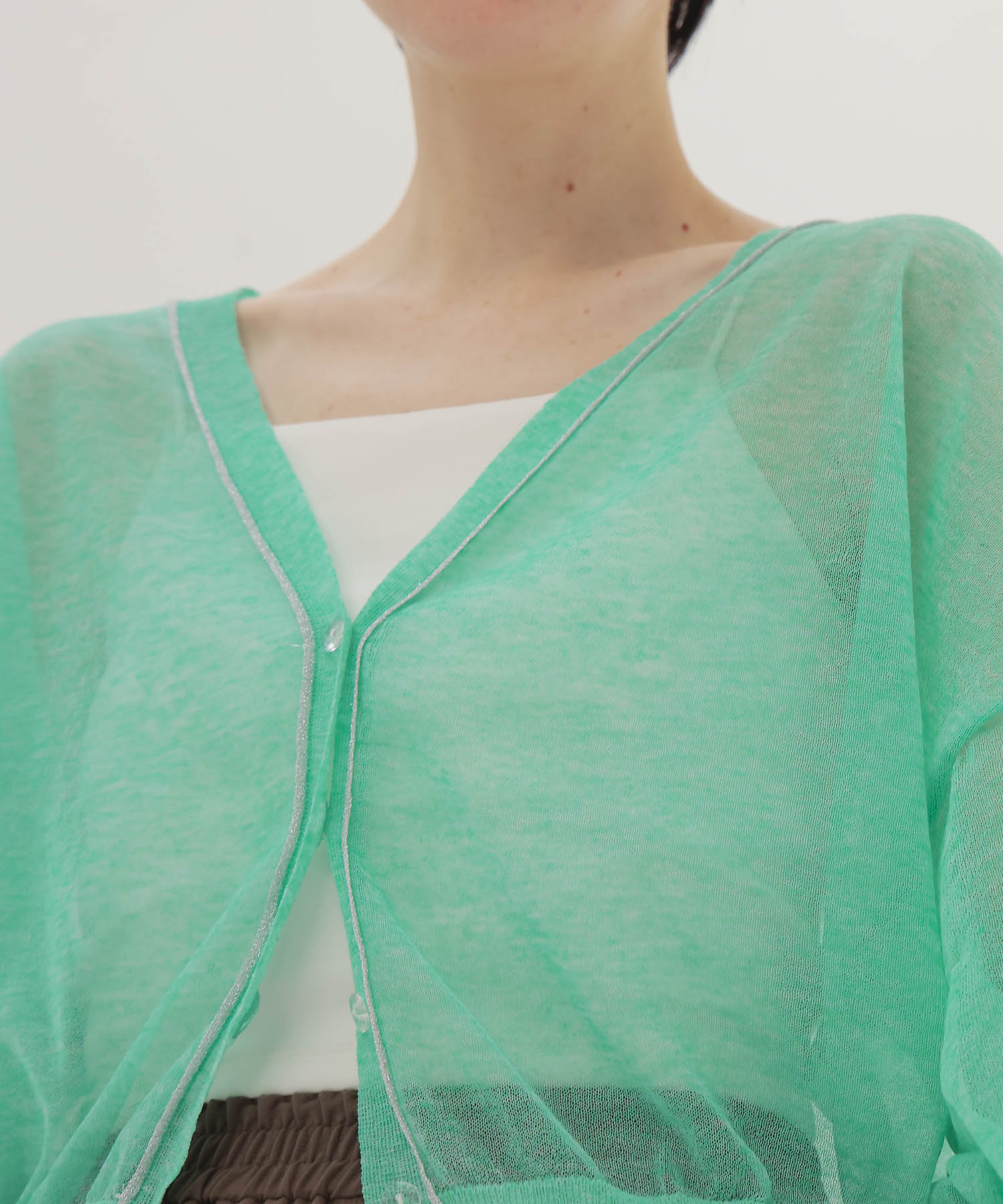 ALLONGE 2way cardigan