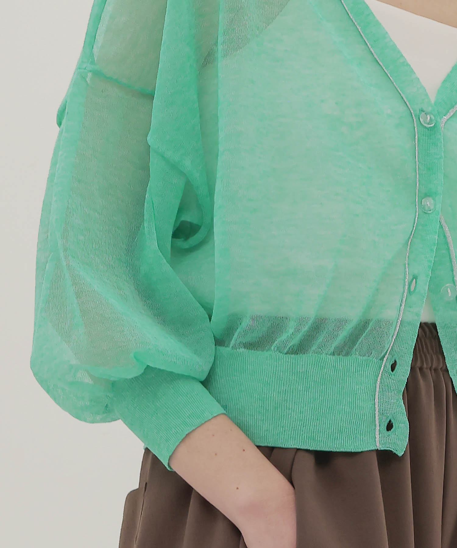 ALLONGE 2way cardigan