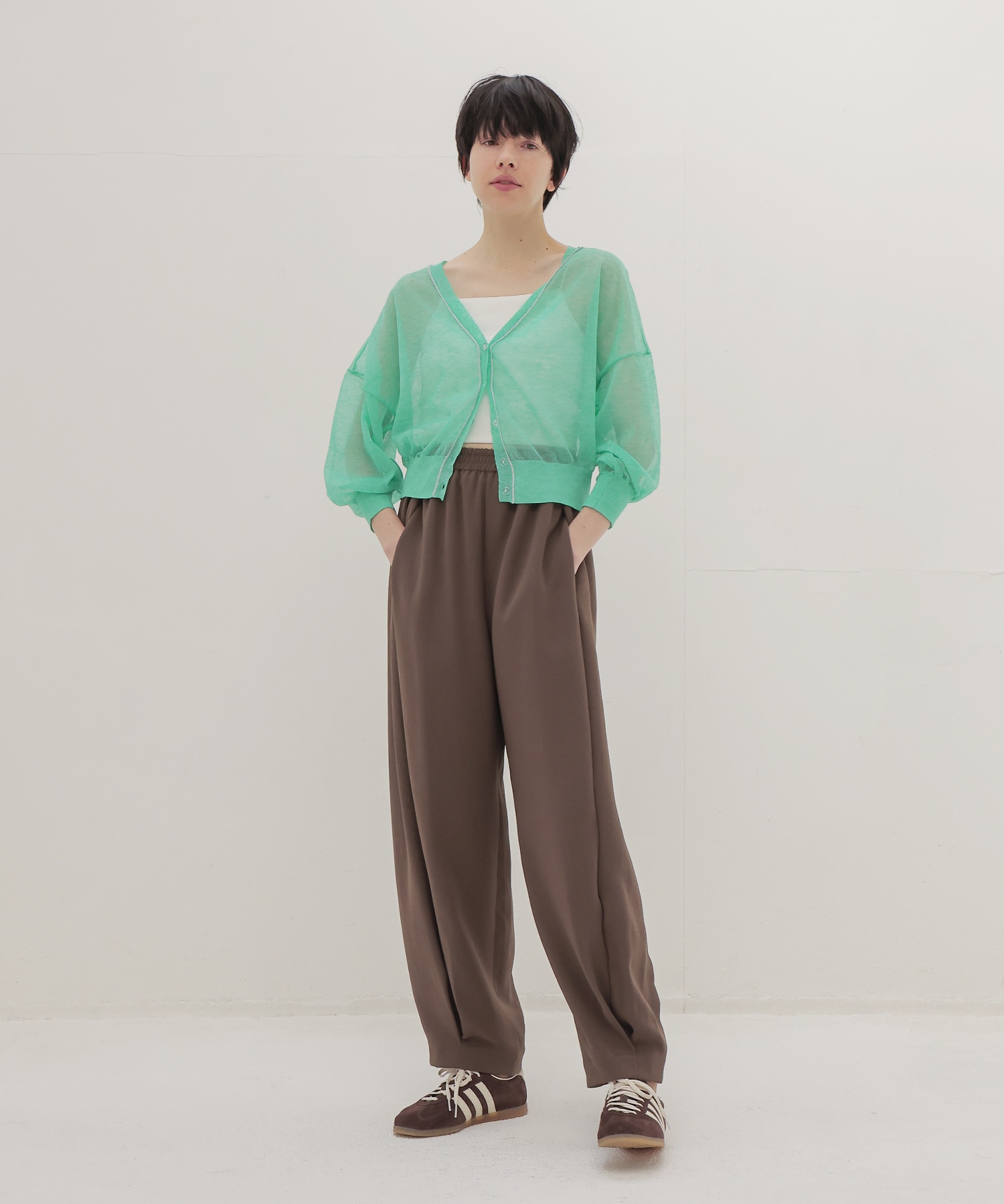 ALLONGE 2way cardigan