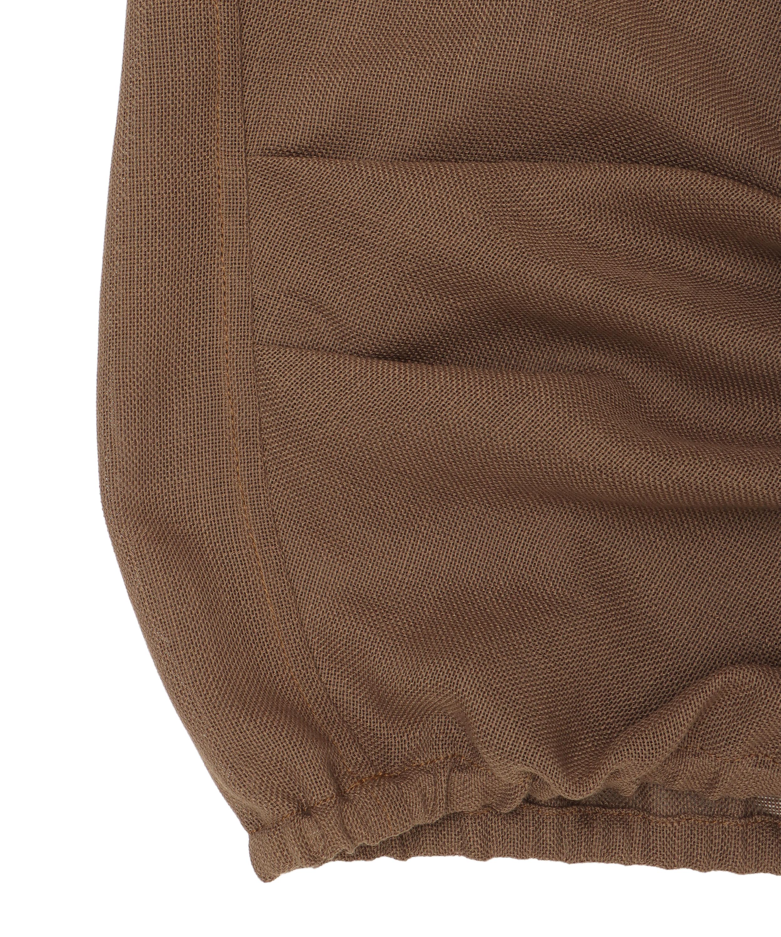mesh drape collar blouse