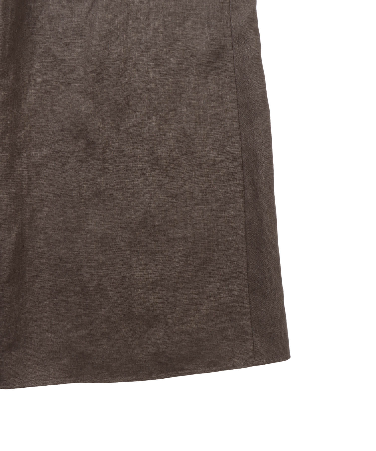linen twist dress