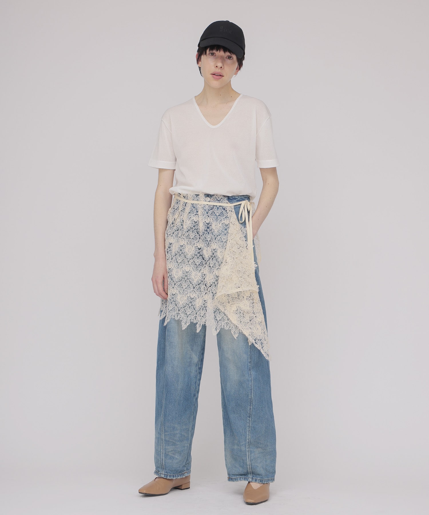 lace twinset skirt