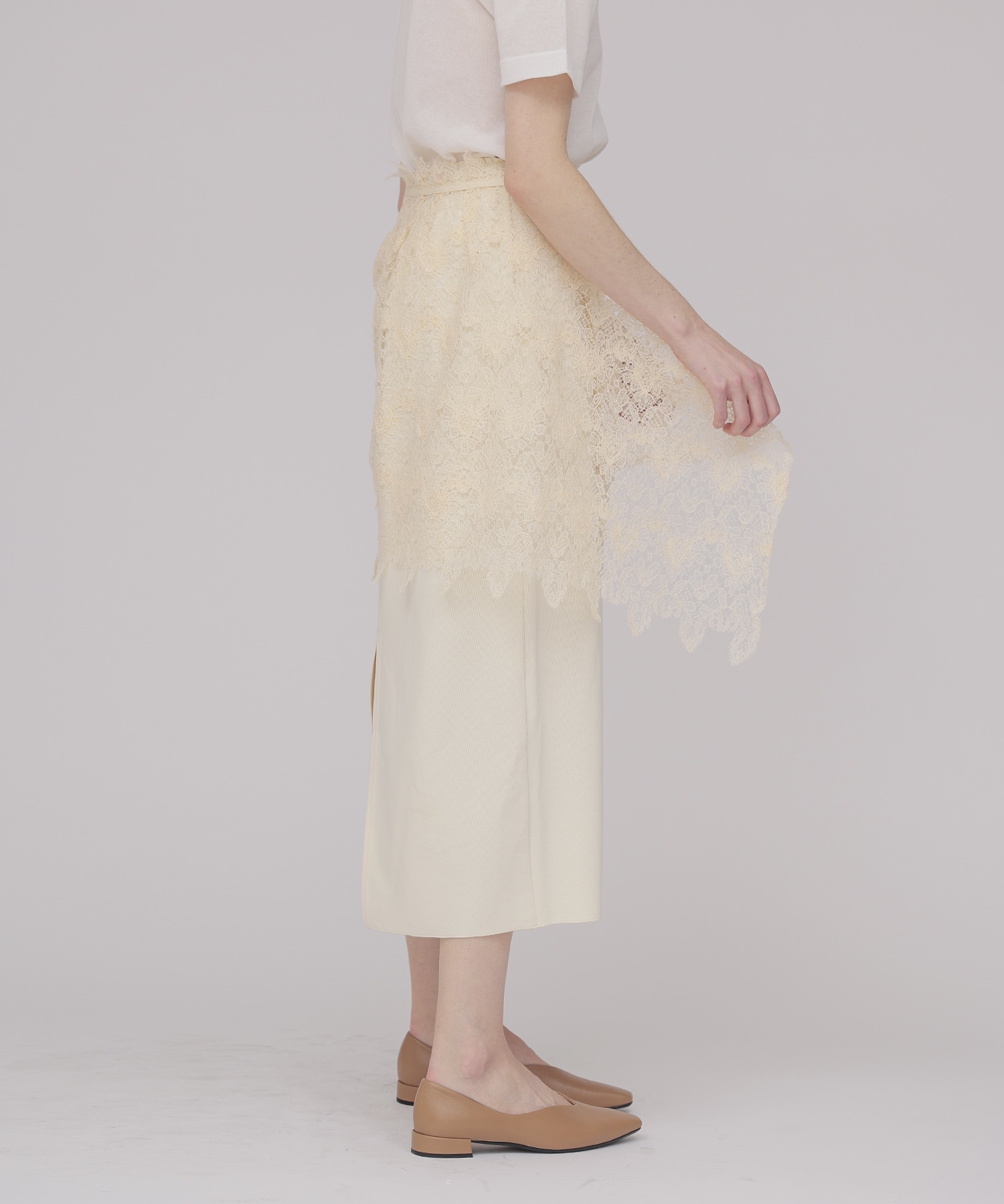lace twinset skirt