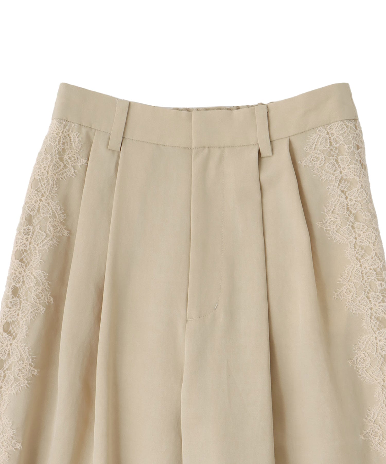 side lace trousers