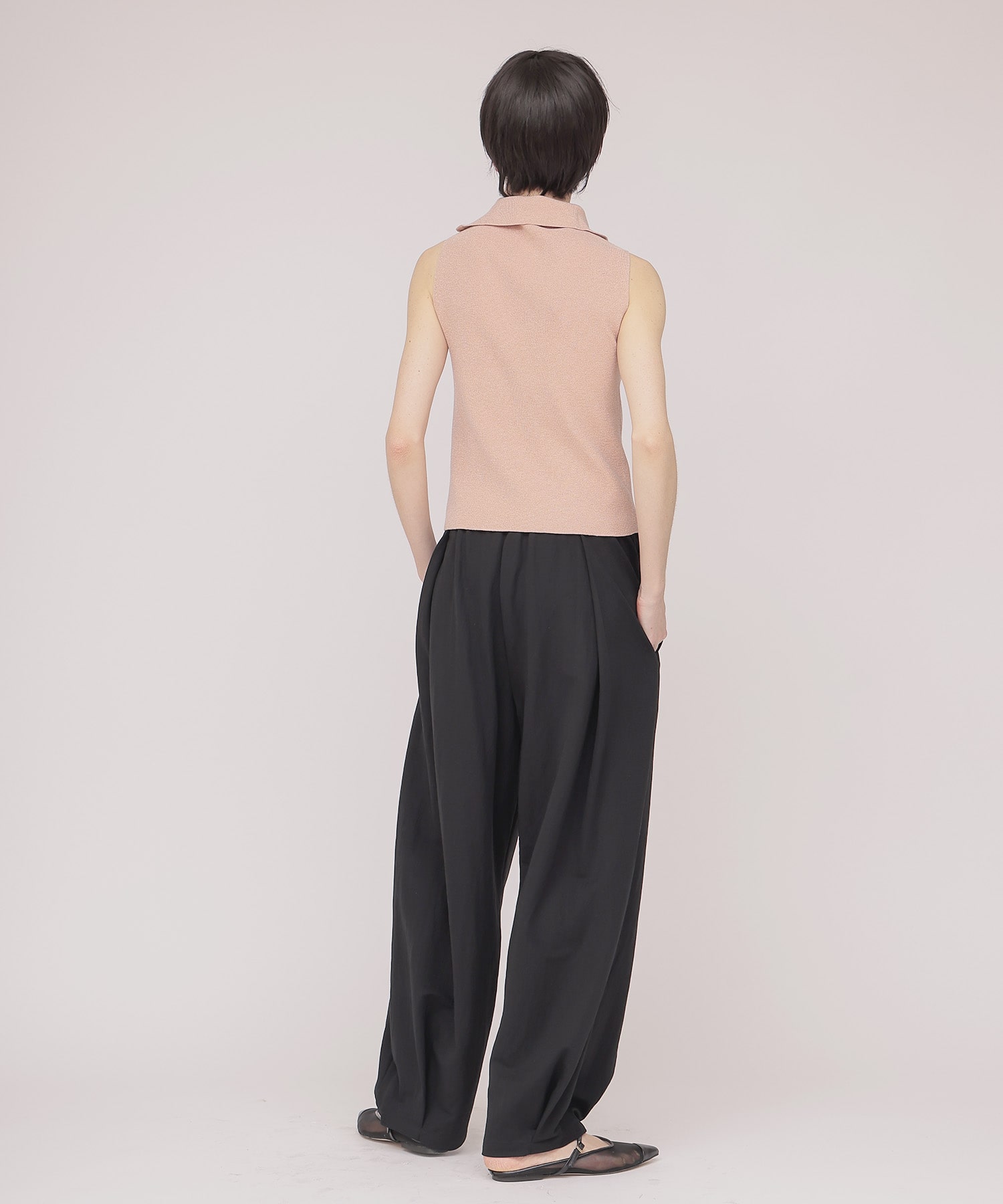 ankle tuck trouser