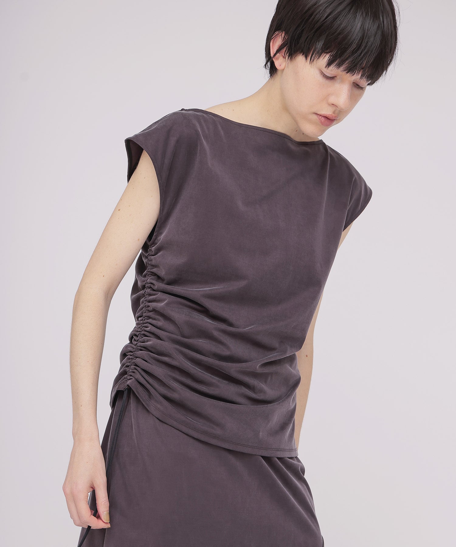 side drape jersey tops