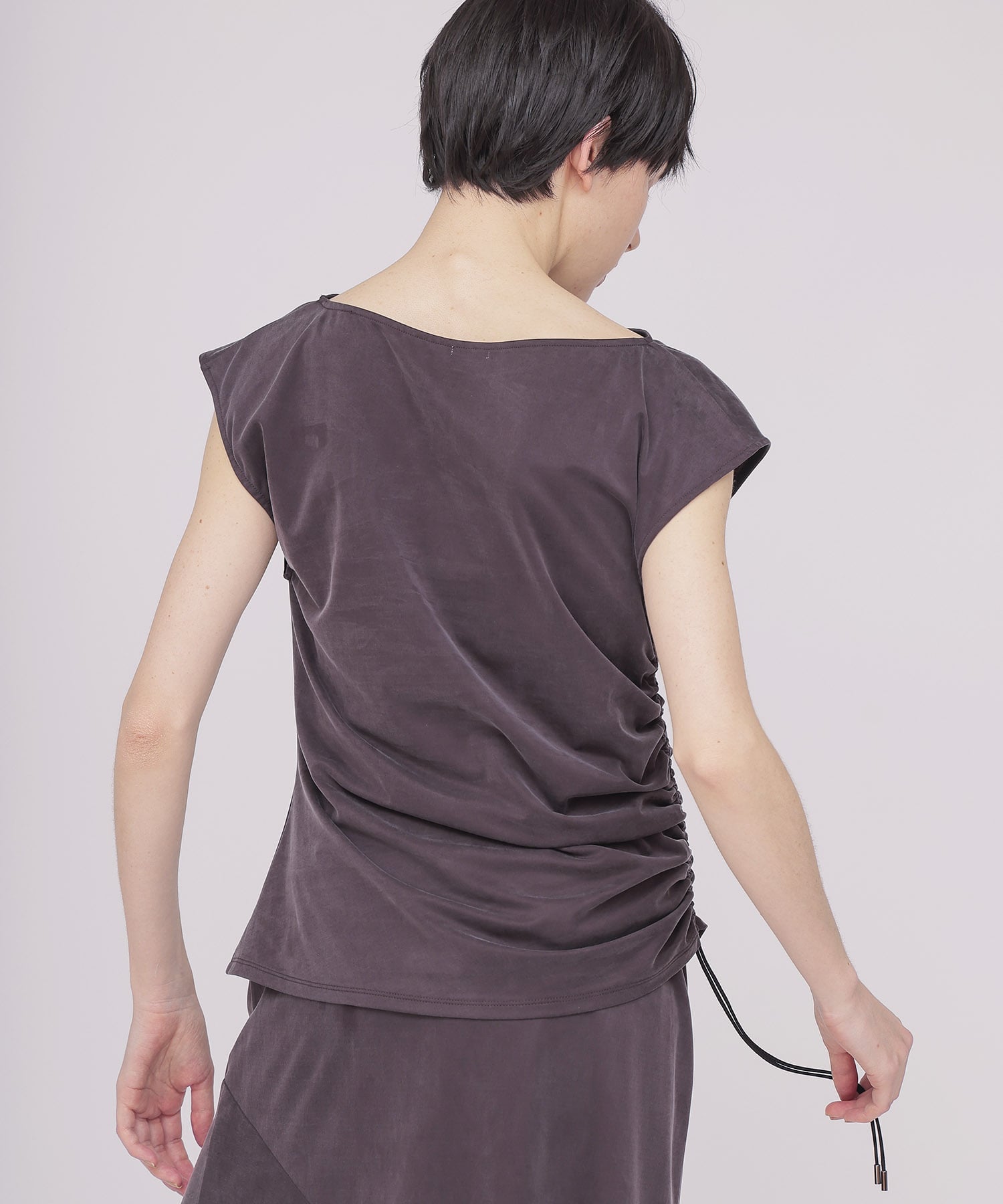 side drape jersey tops