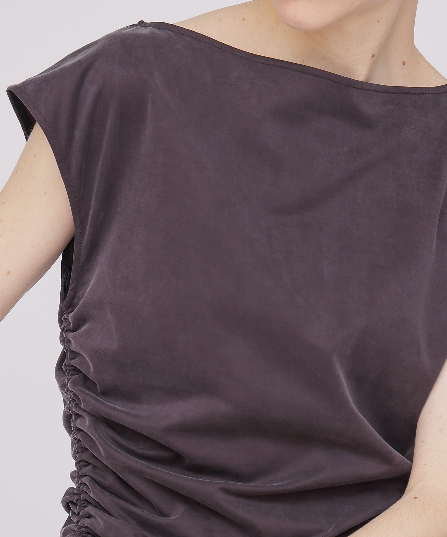side drape jersey tops
