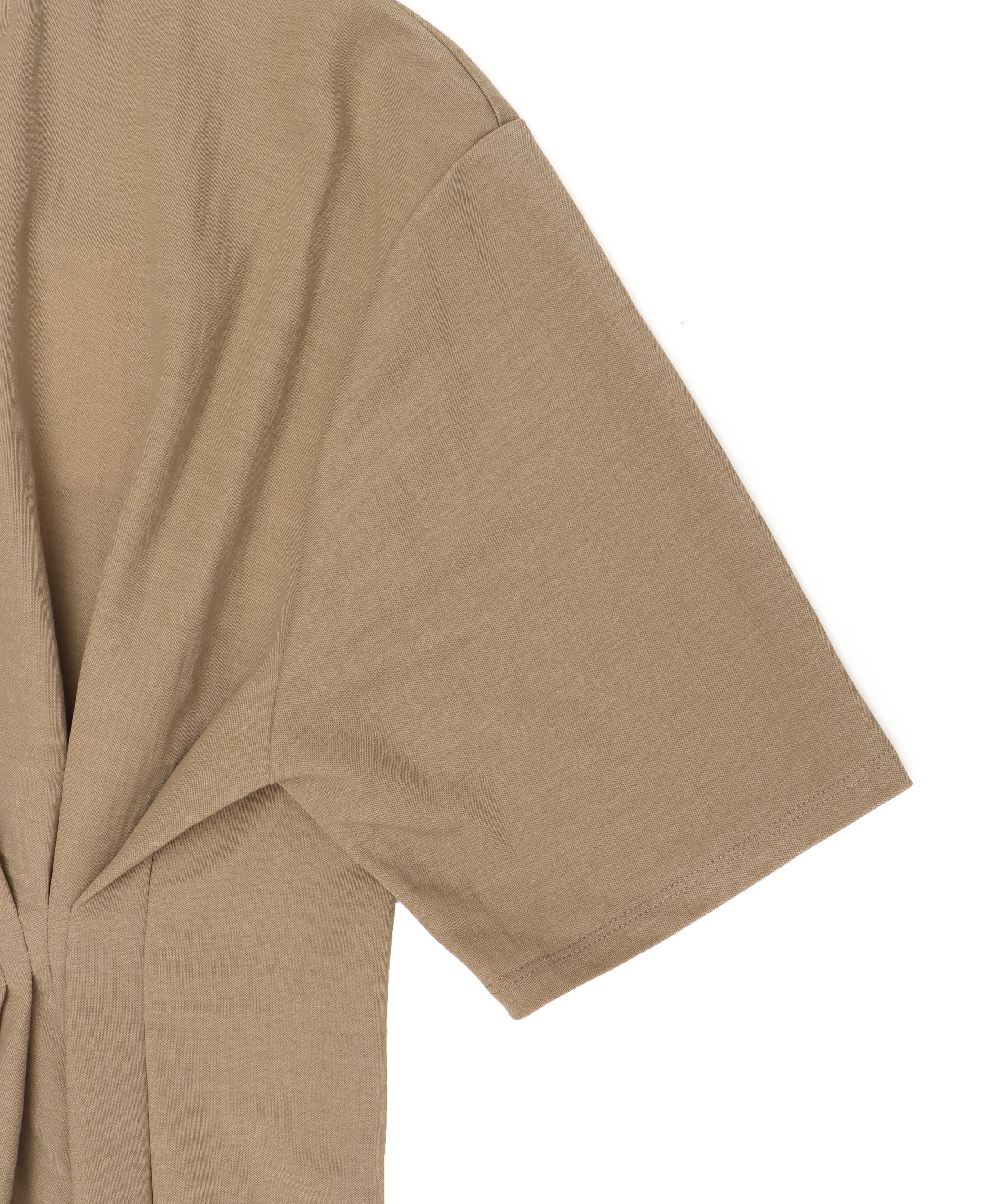 natural wrinkles tuck pullover cutsew