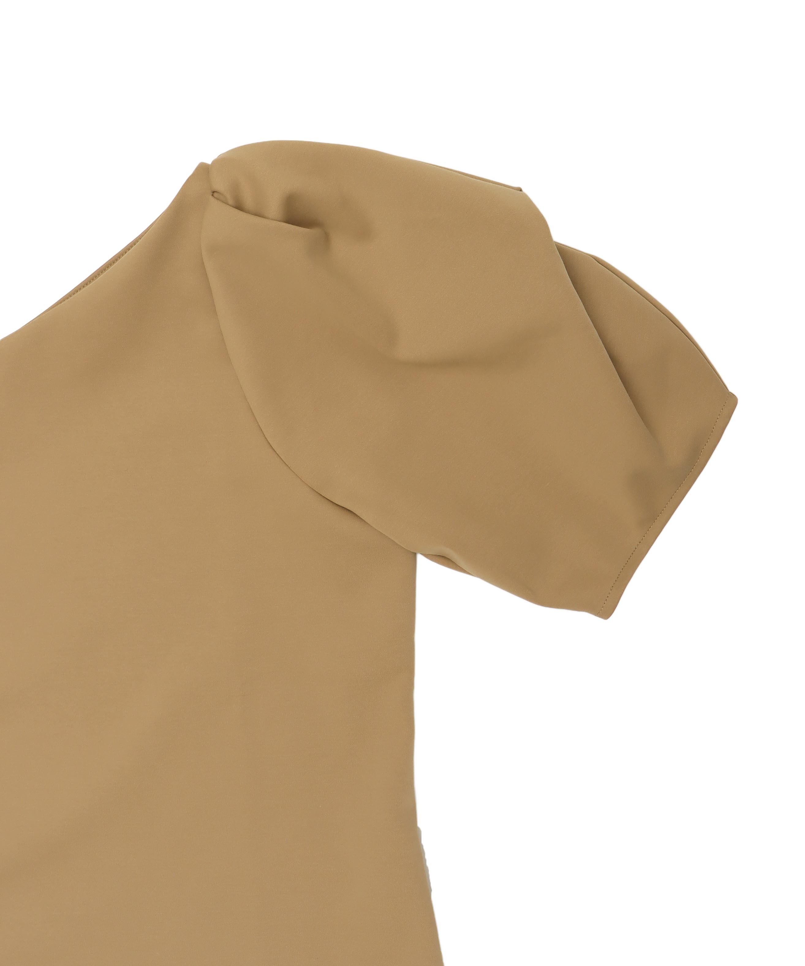 volume tuck sleeves pullover cutsew