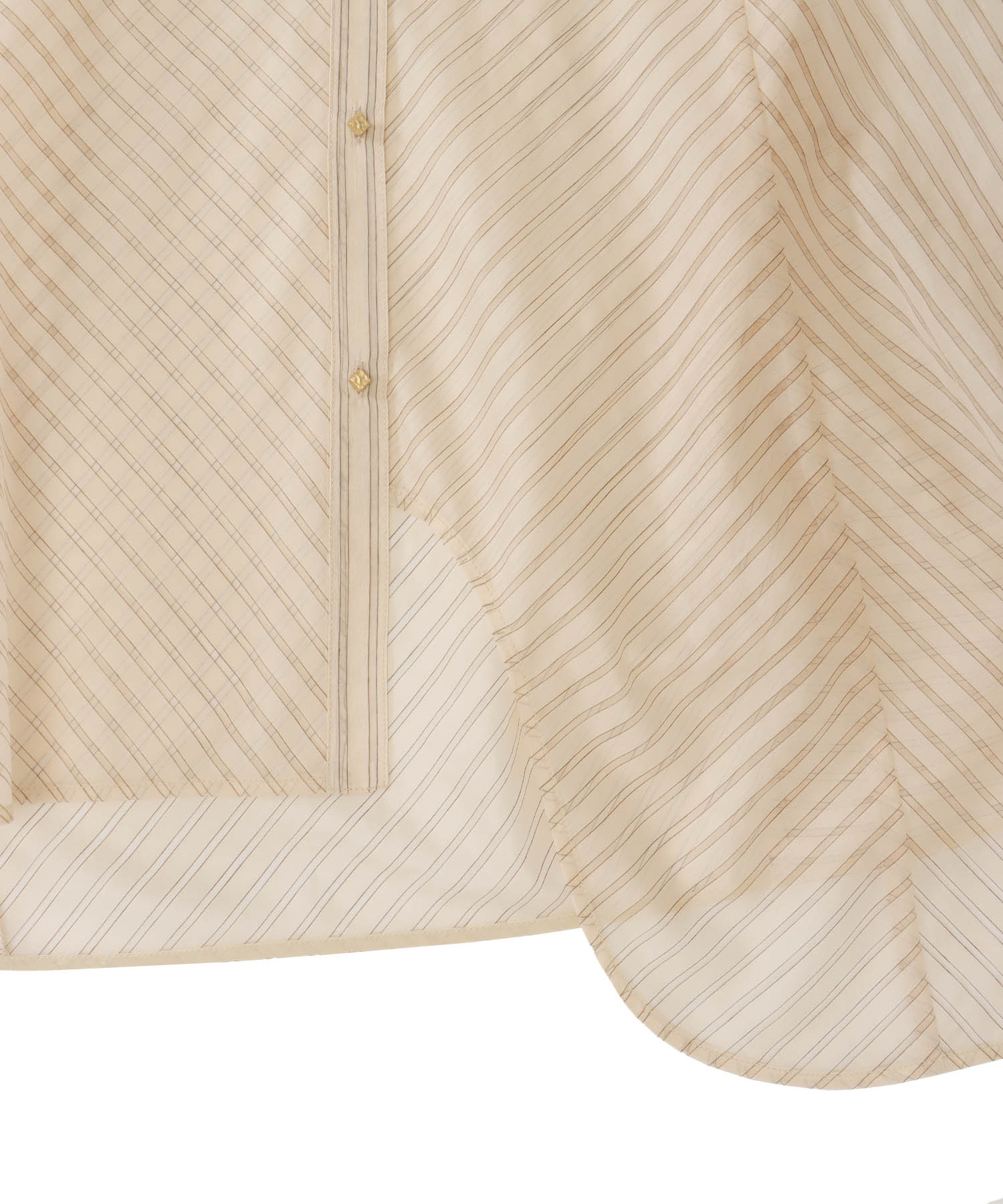 sheer stripe bow tie blouse