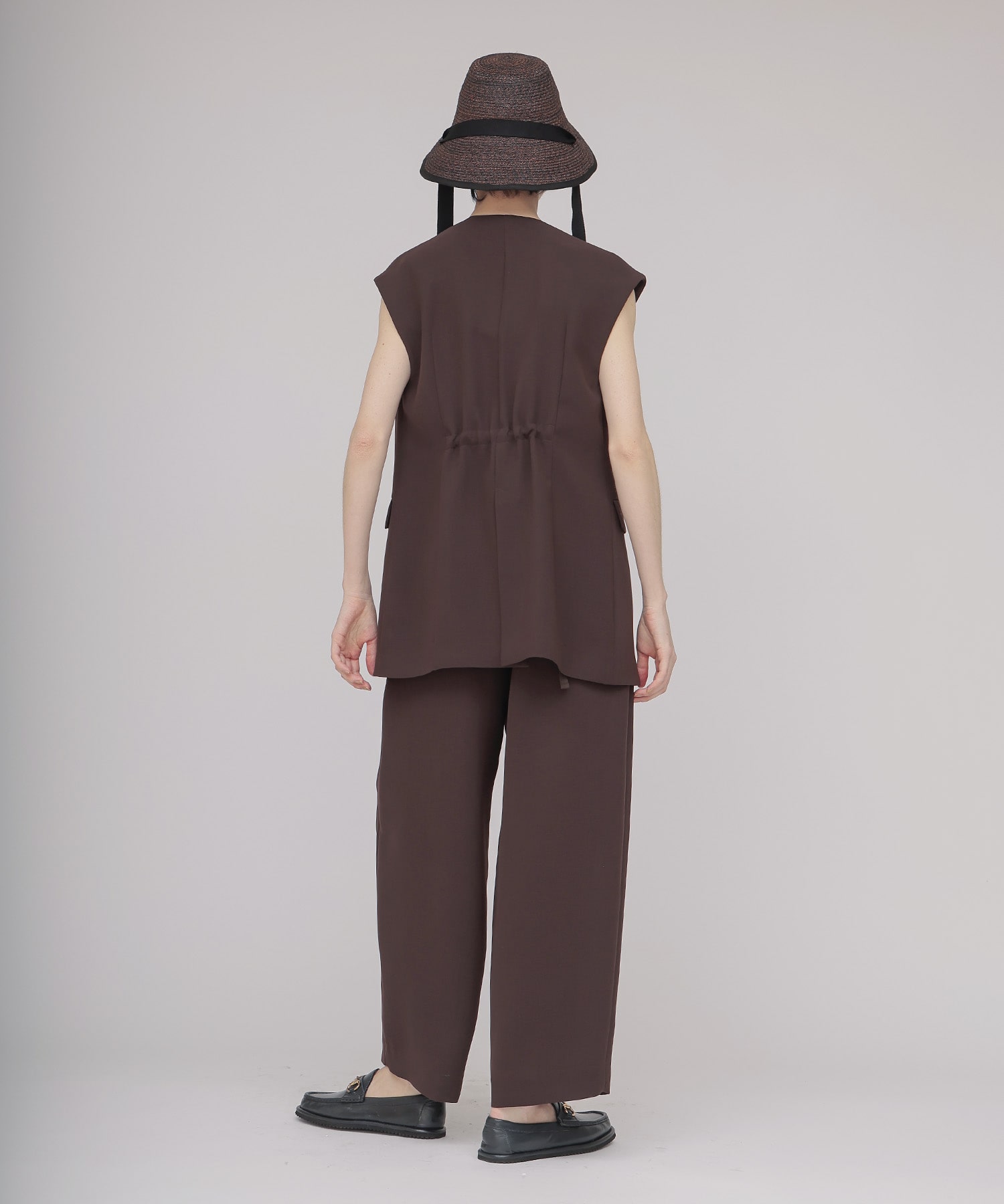 double breast gilet