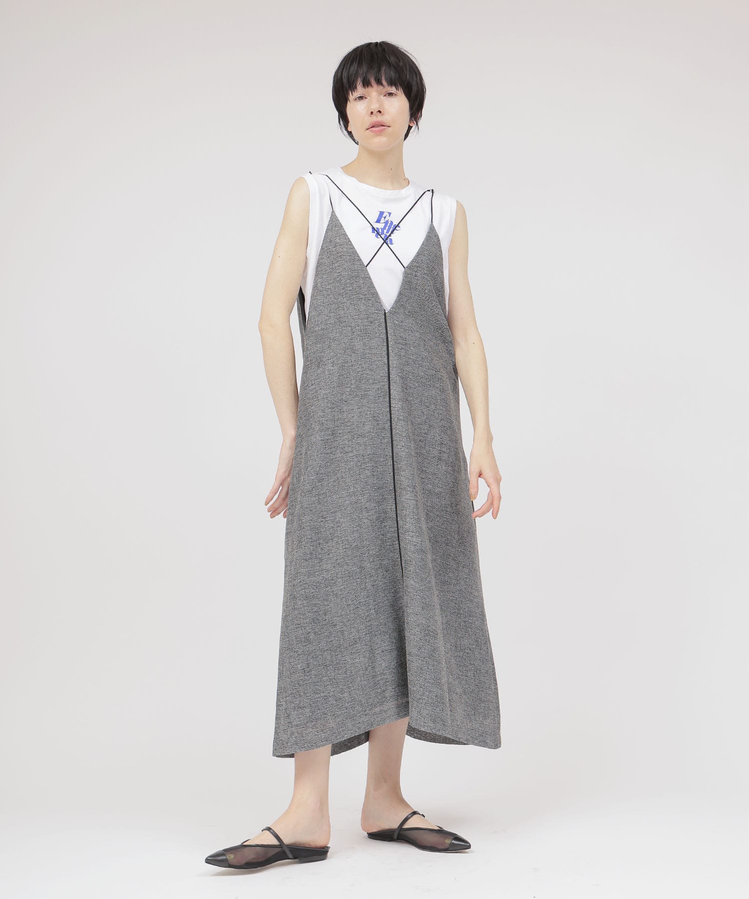 KARAMI spaghetti w strap cami dress