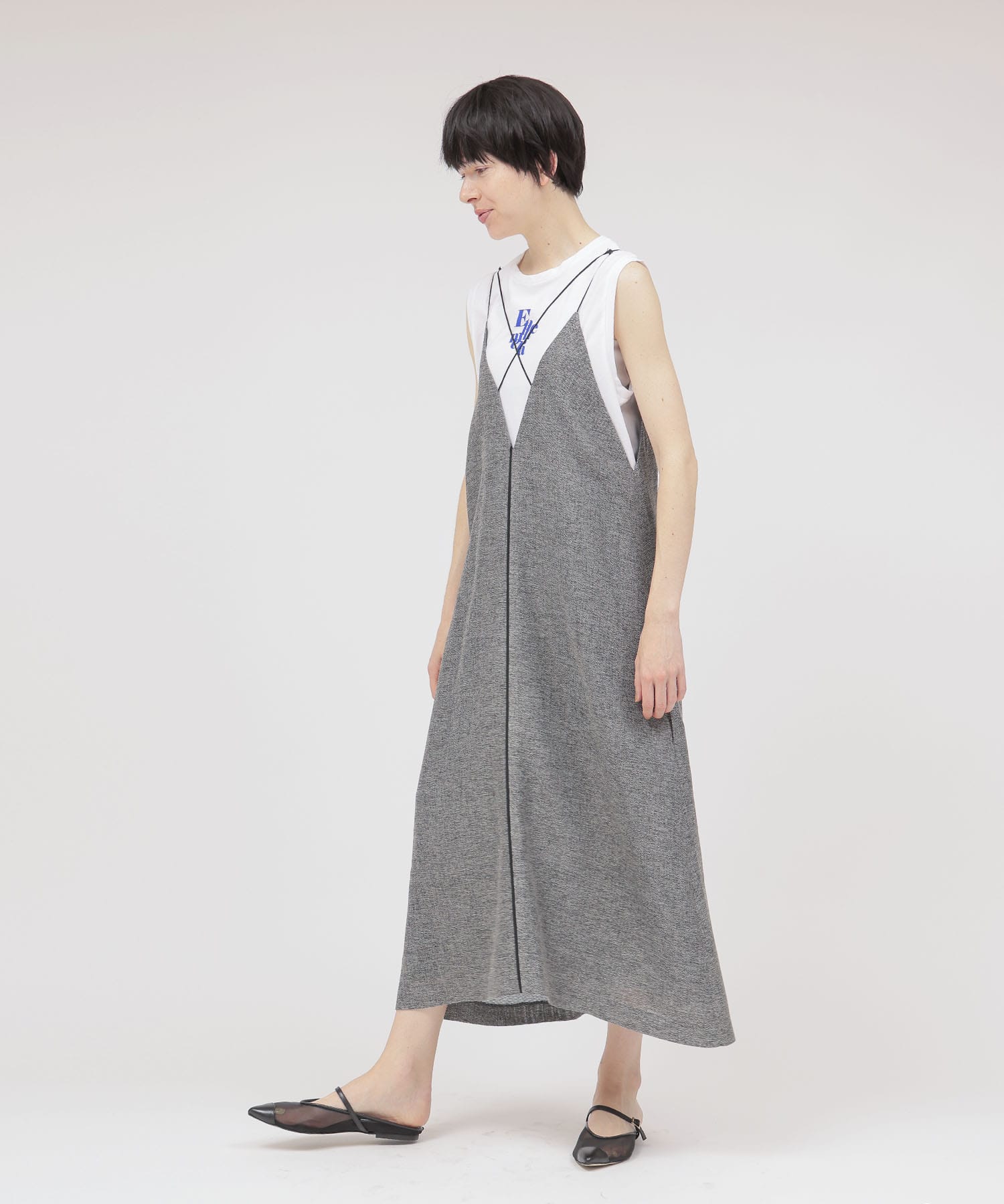 KARAMI spaghetti w strap cami dress