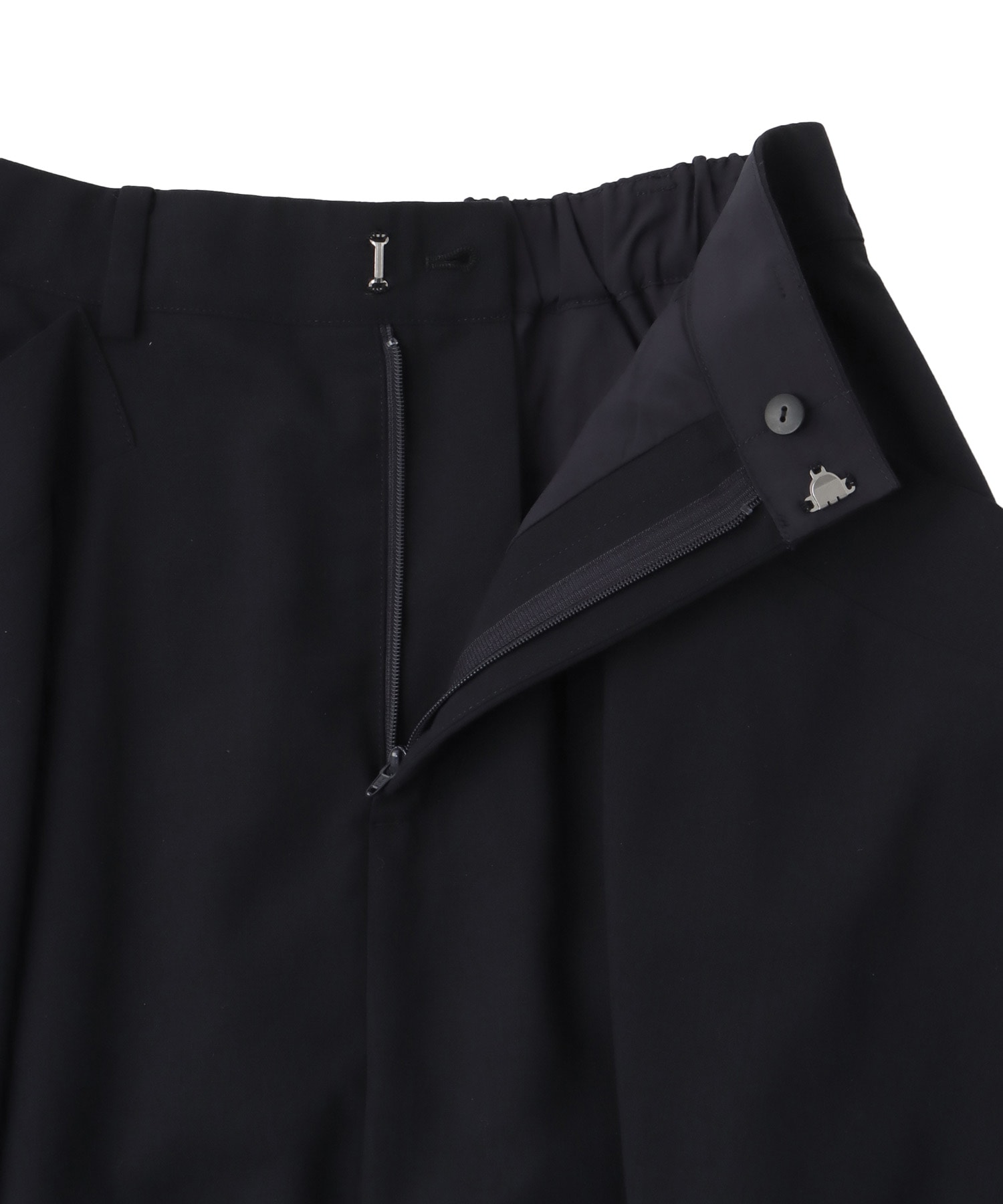 sheer irregular hem skirt
