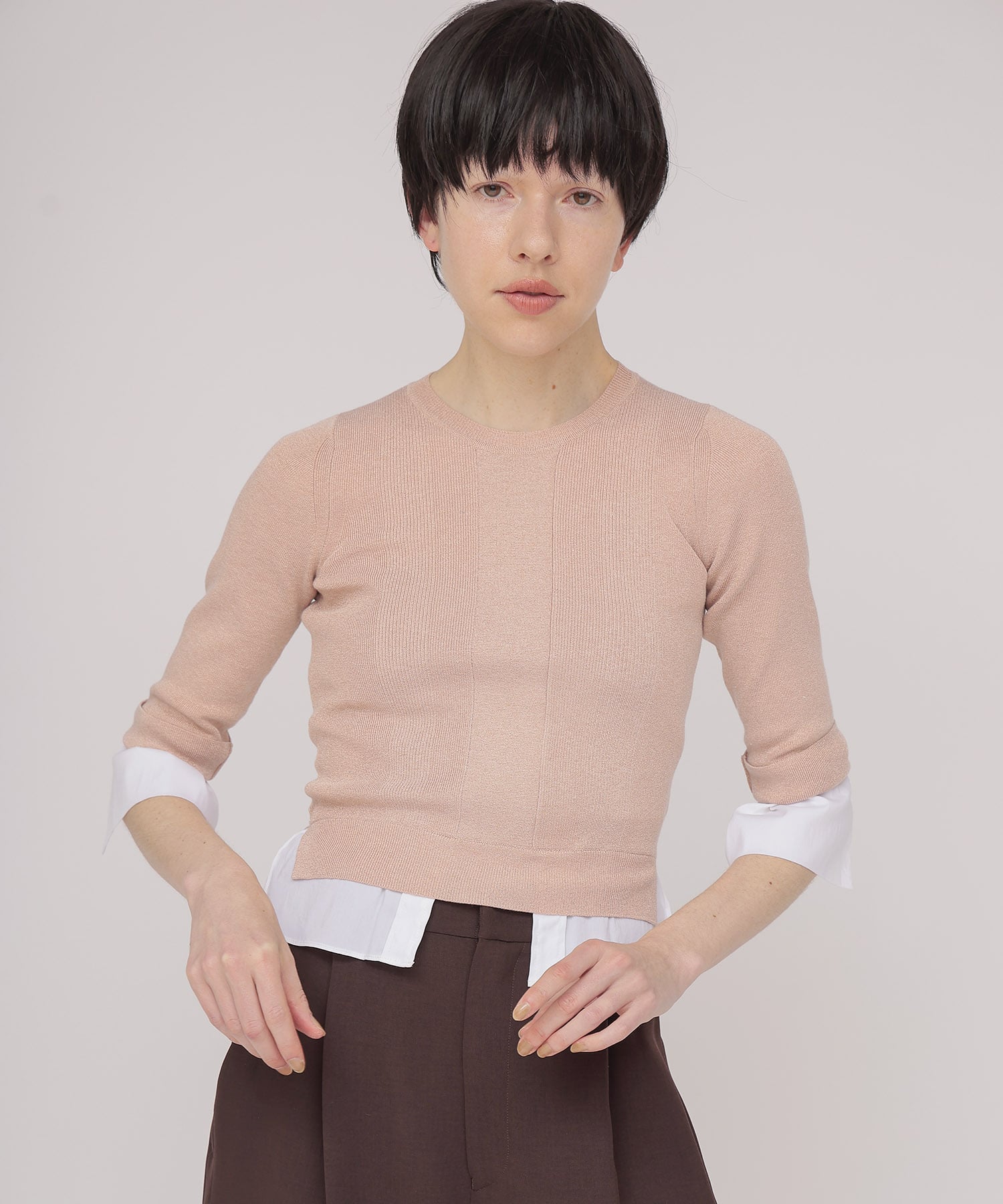 twinkle layered pullover