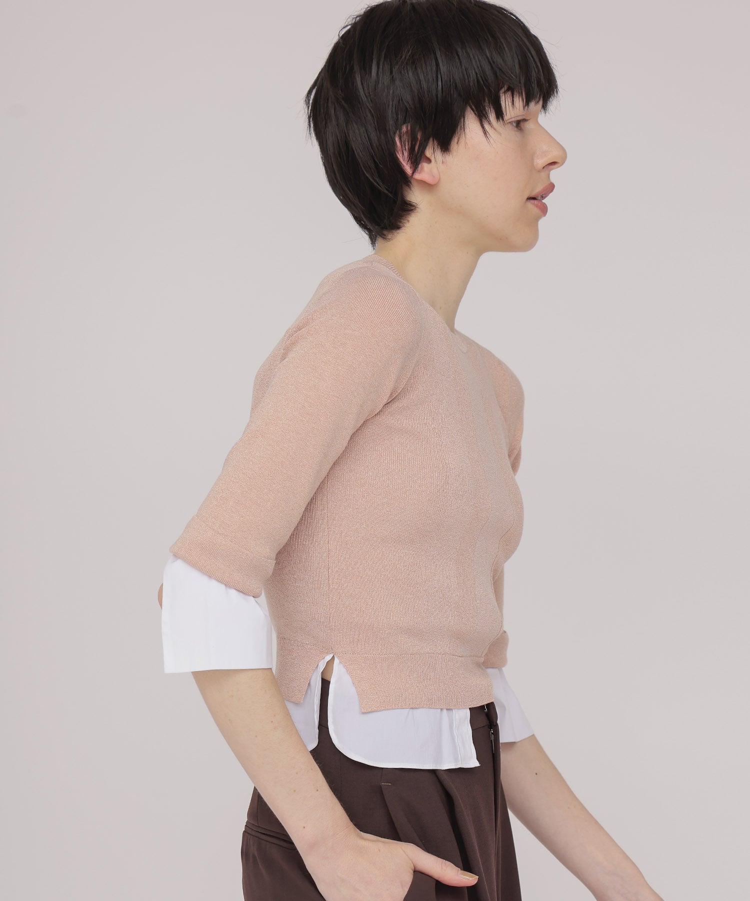 twinkle layered pullover