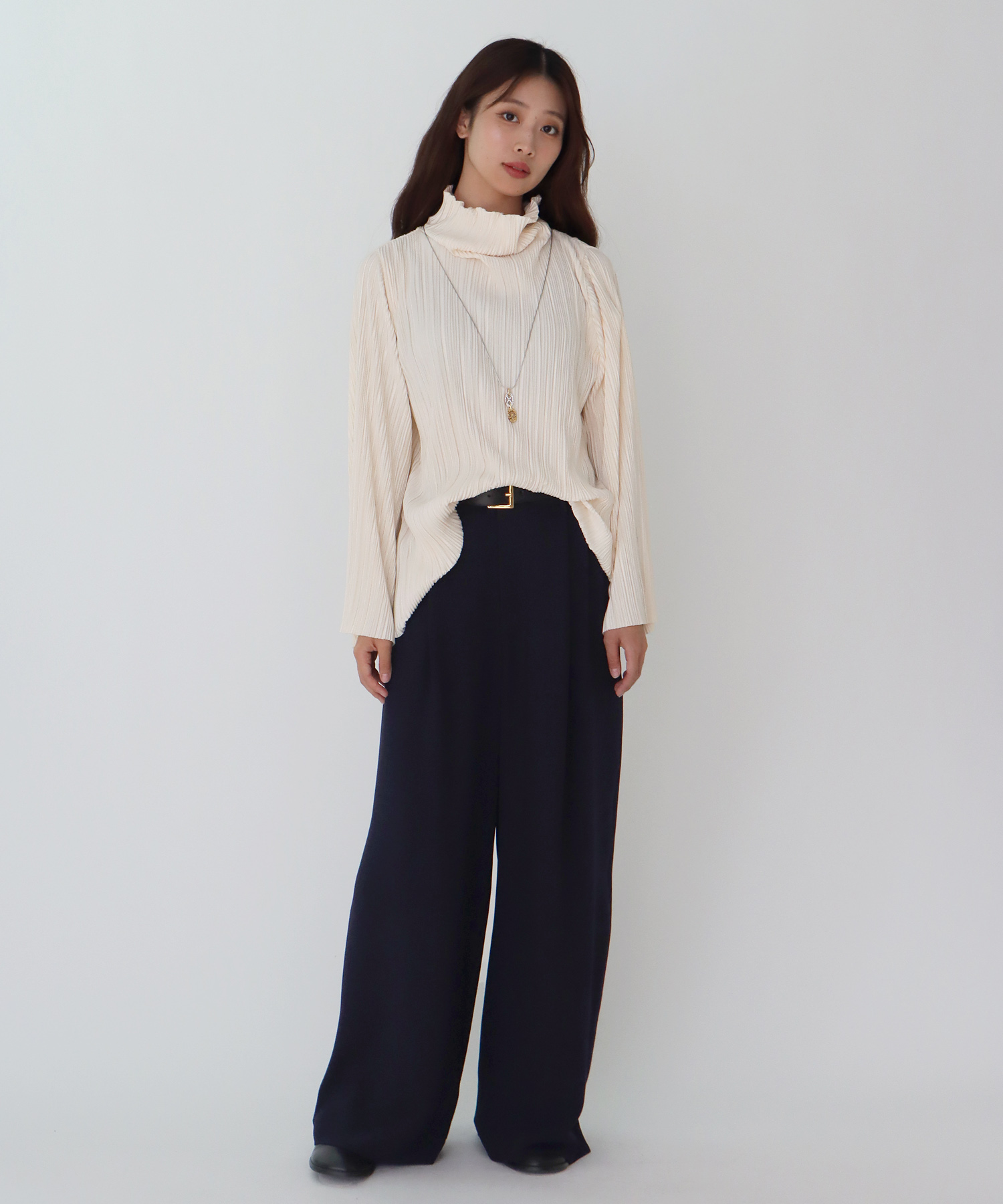 MELANGE effortless wide pants