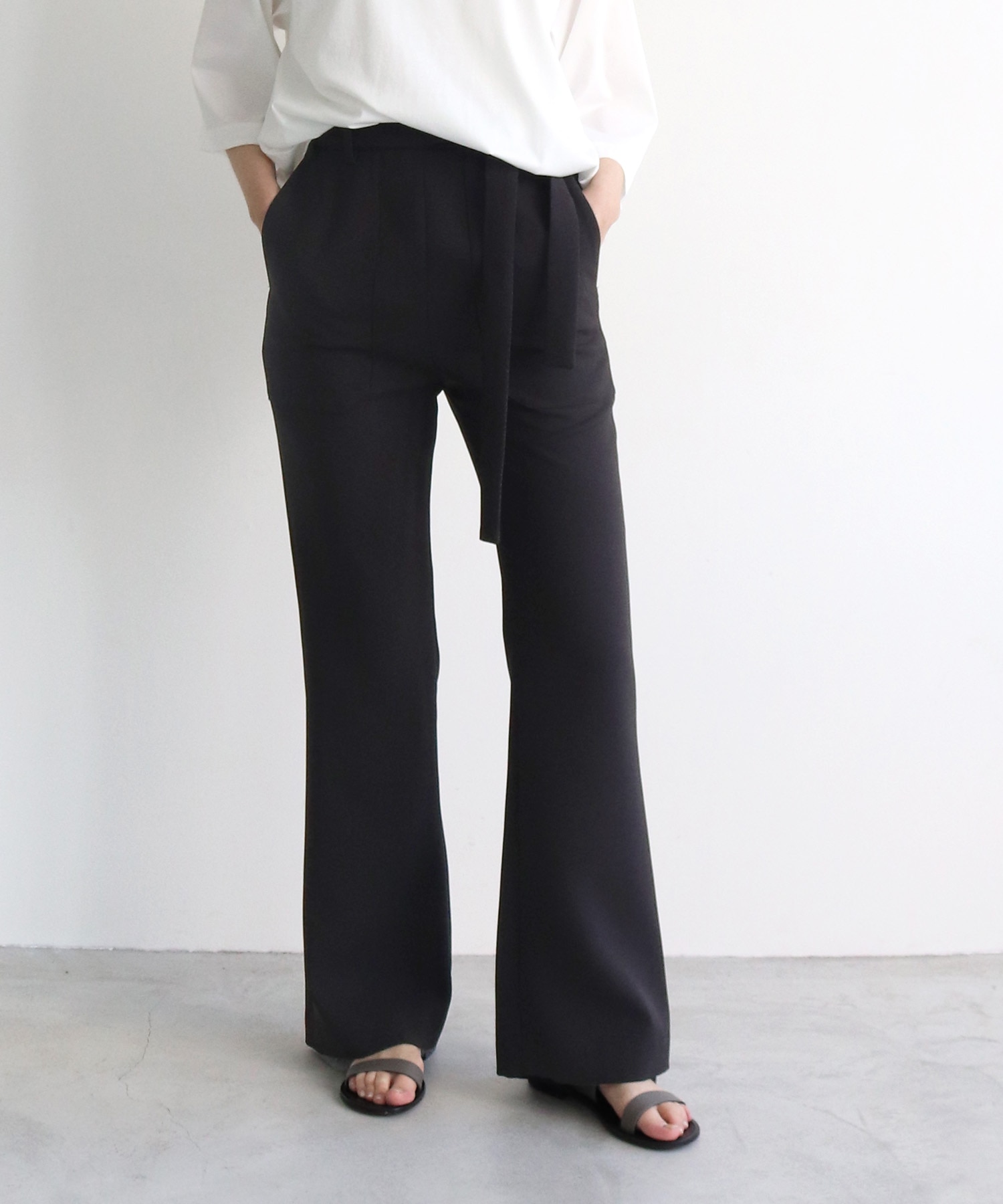stretch river bootcut pants