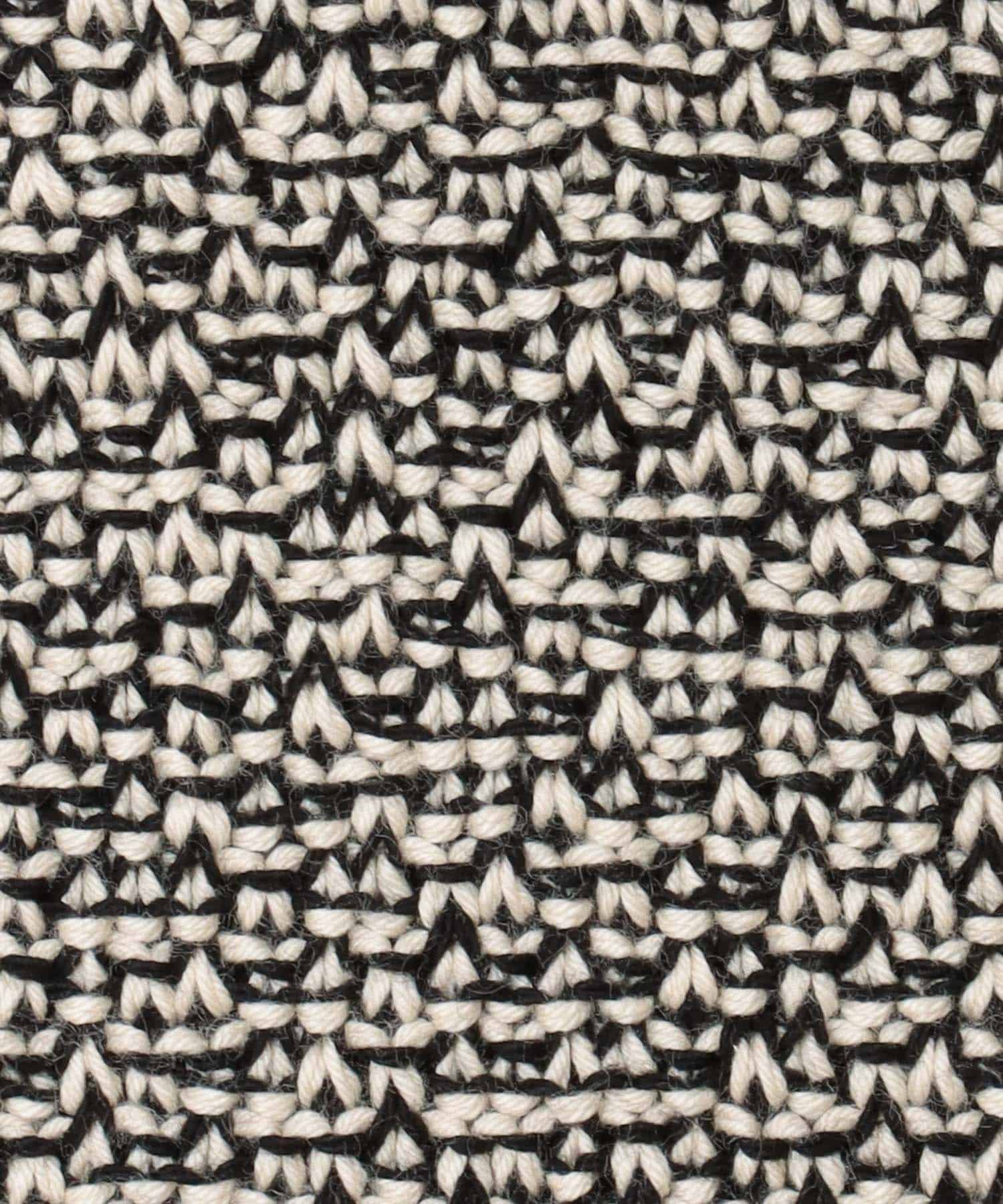 tweed knit panel flare skirt