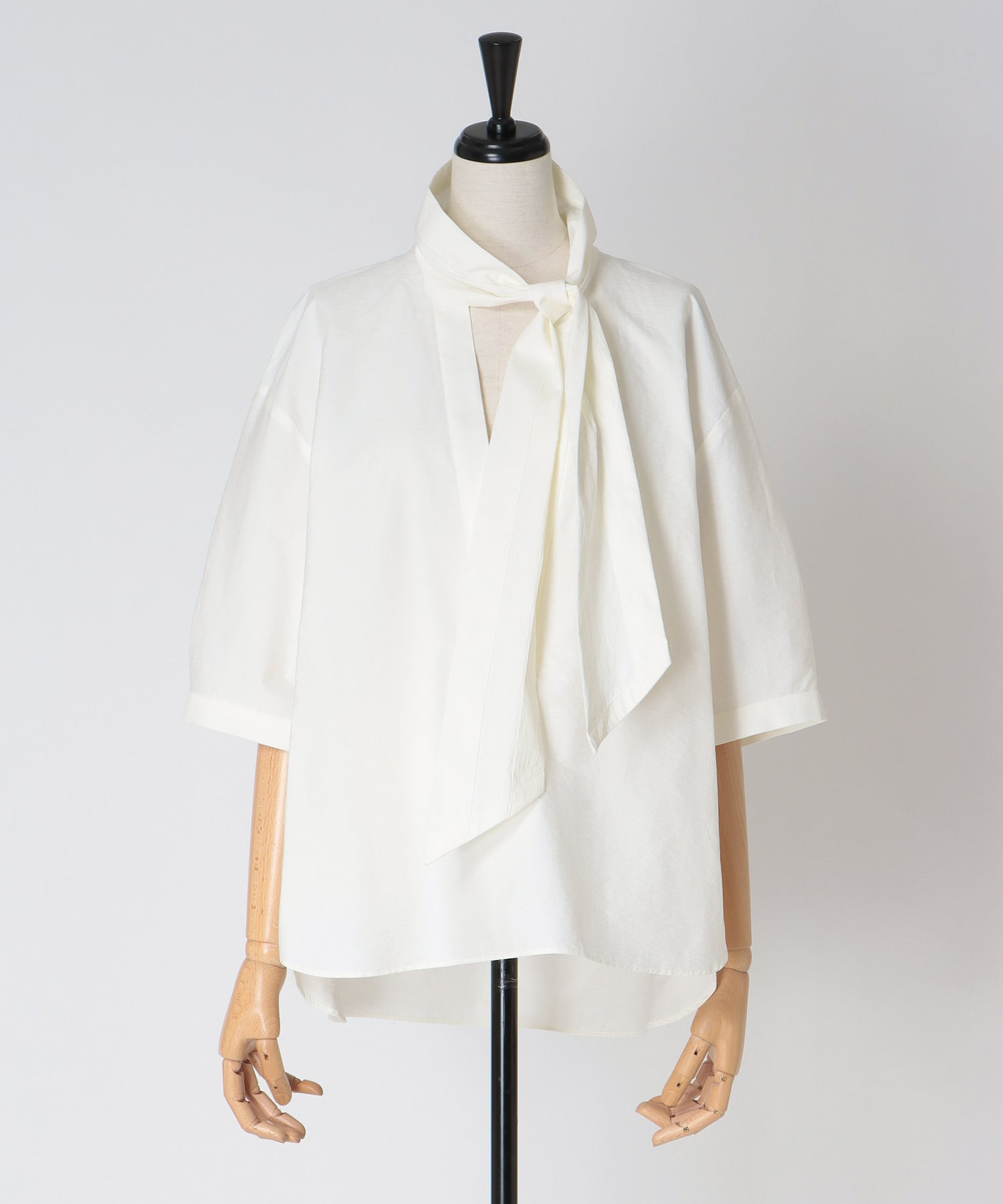 washer bow tie blouse