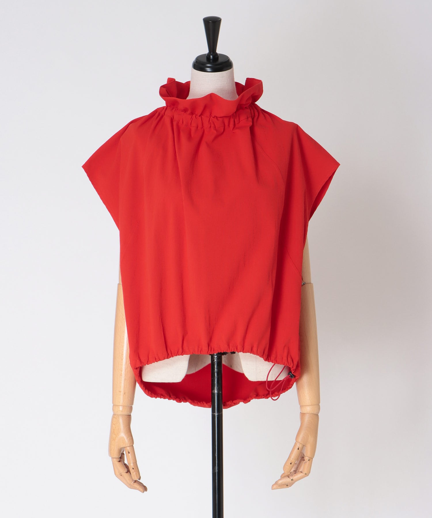 cotton 2way off shoulder blouse