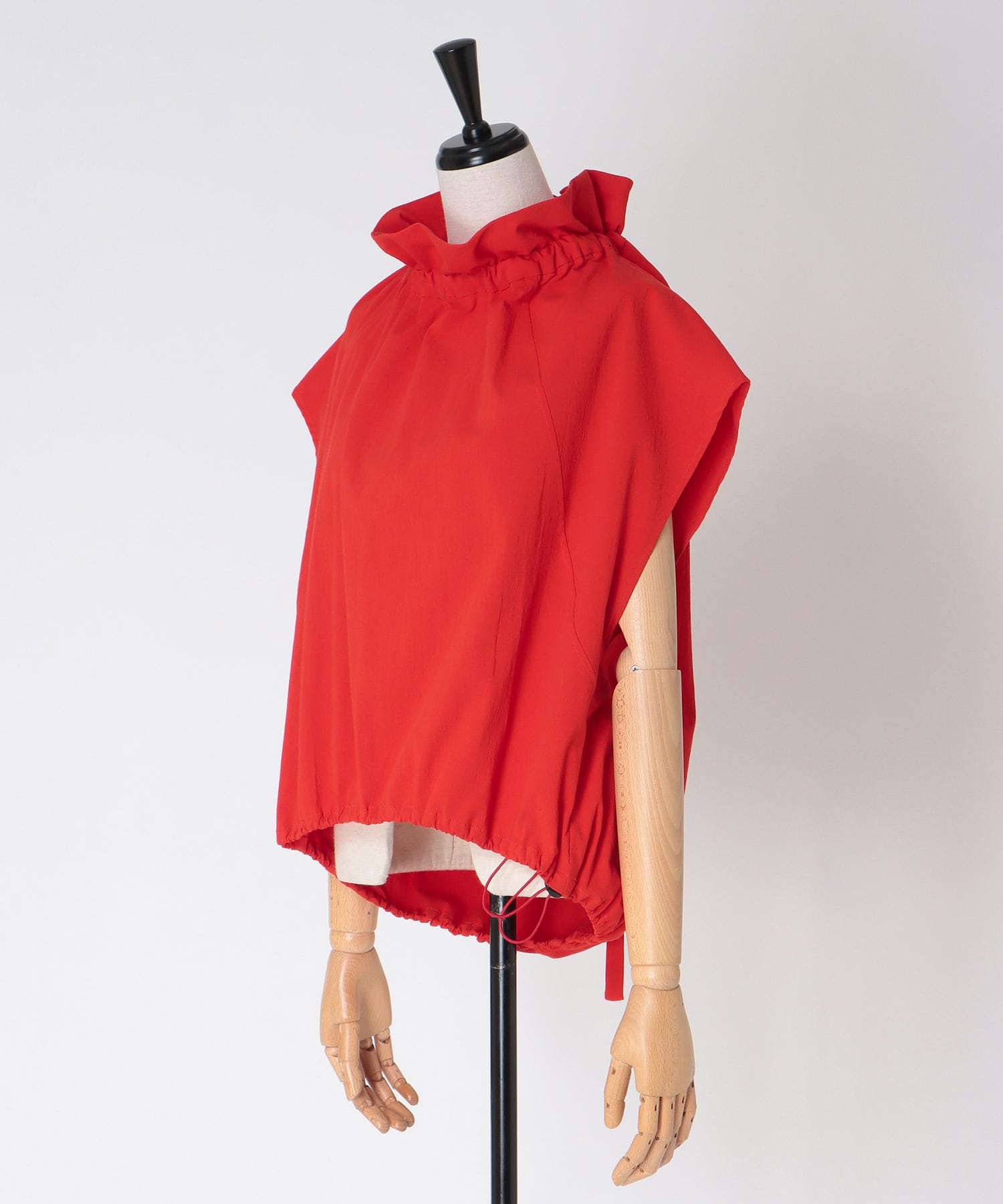 cotton 2way off shoulder blouse