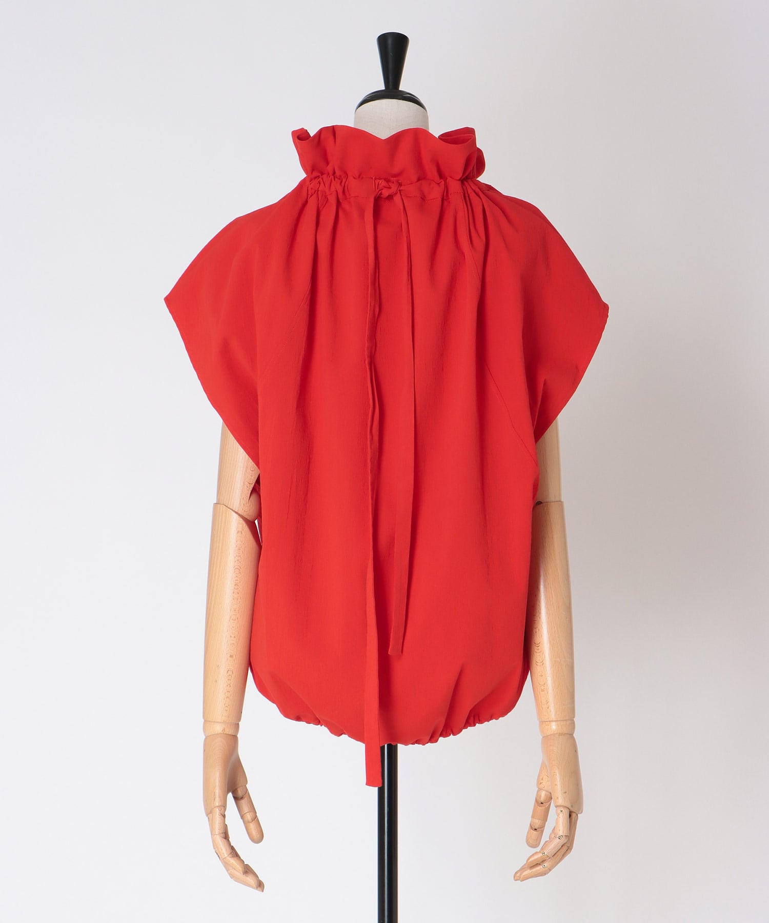 cotton 2way off shoulder blouse
