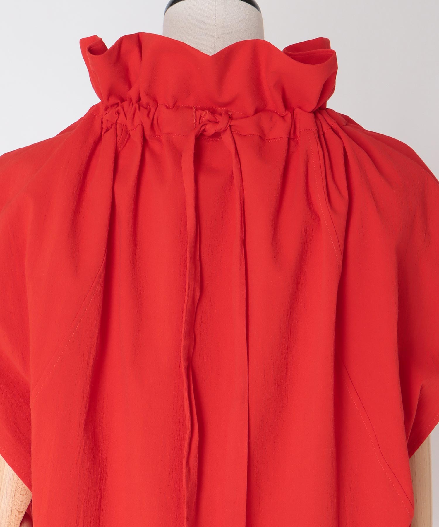cotton 2way off shoulder blouse
