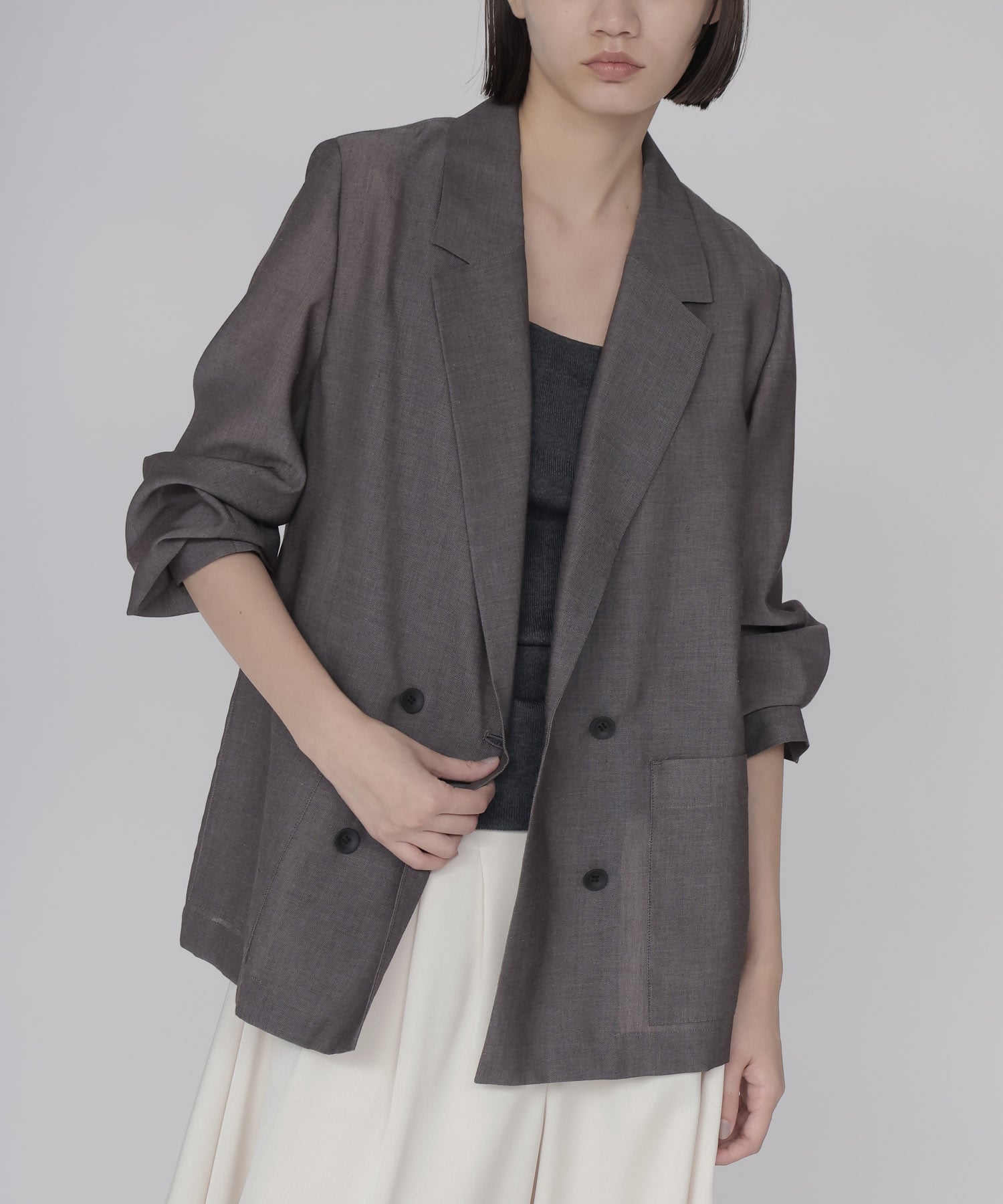 chambray light weight jacket