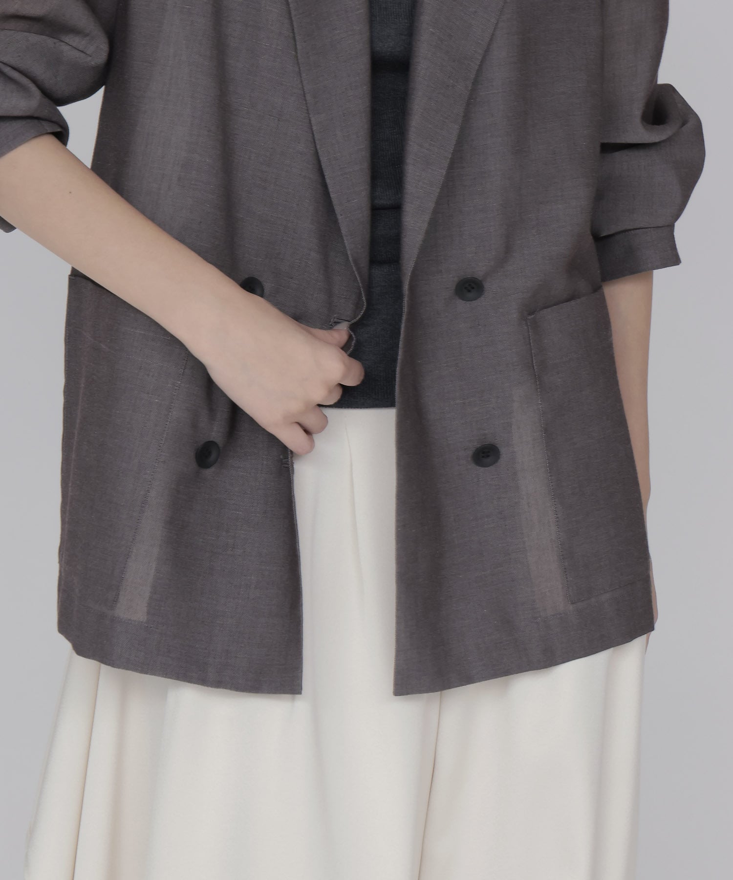 chambray light weight jacket