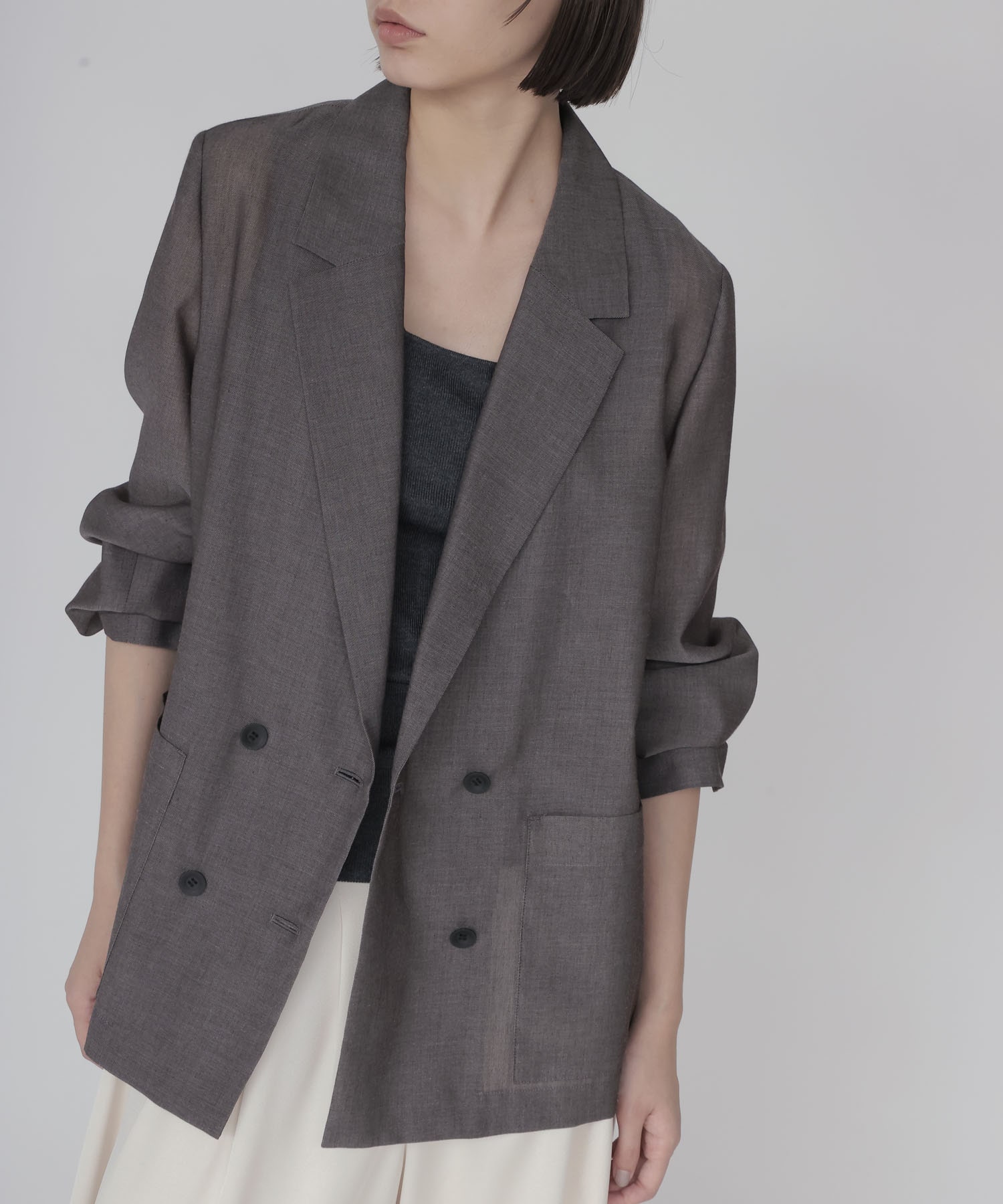 chambray light weight jacket