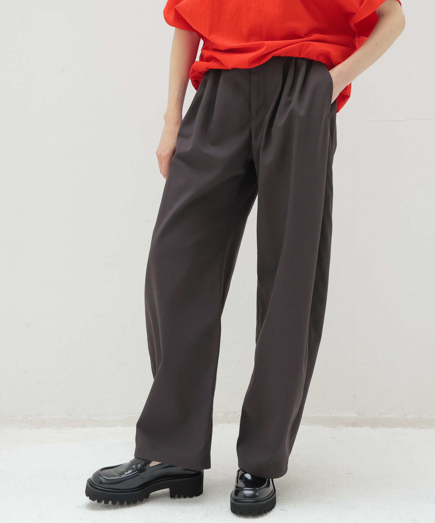 chino 3tuck trousers
