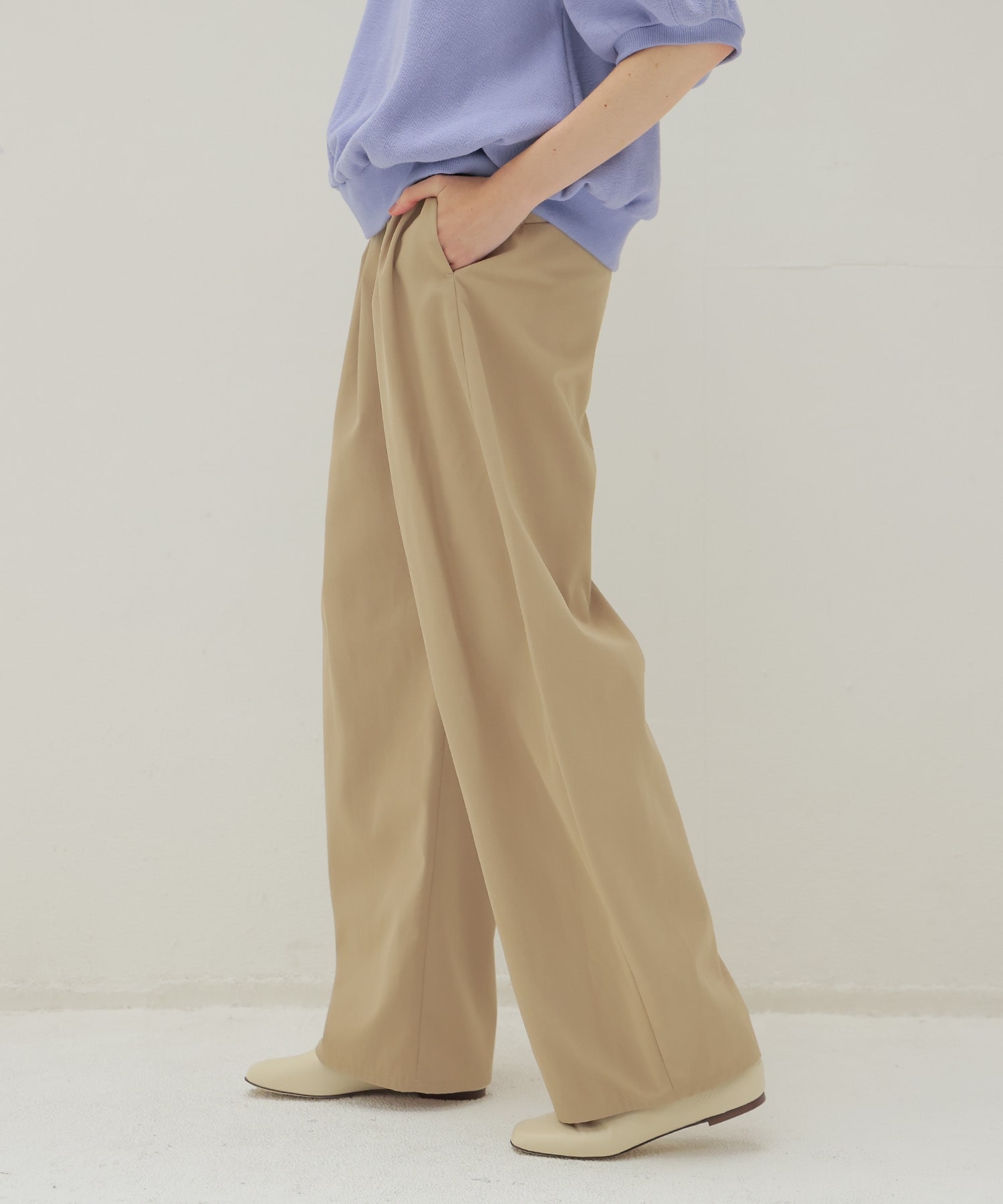 chino 3tuck trousers