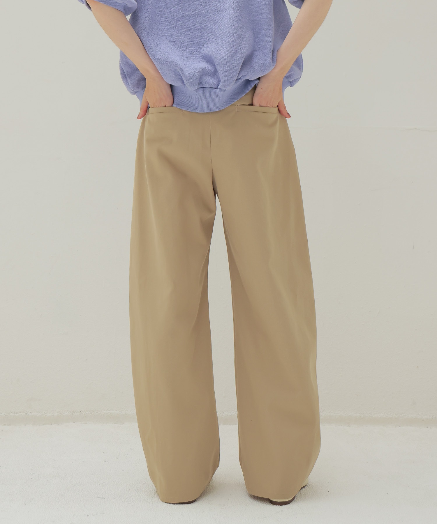 chino 3tuck trousers