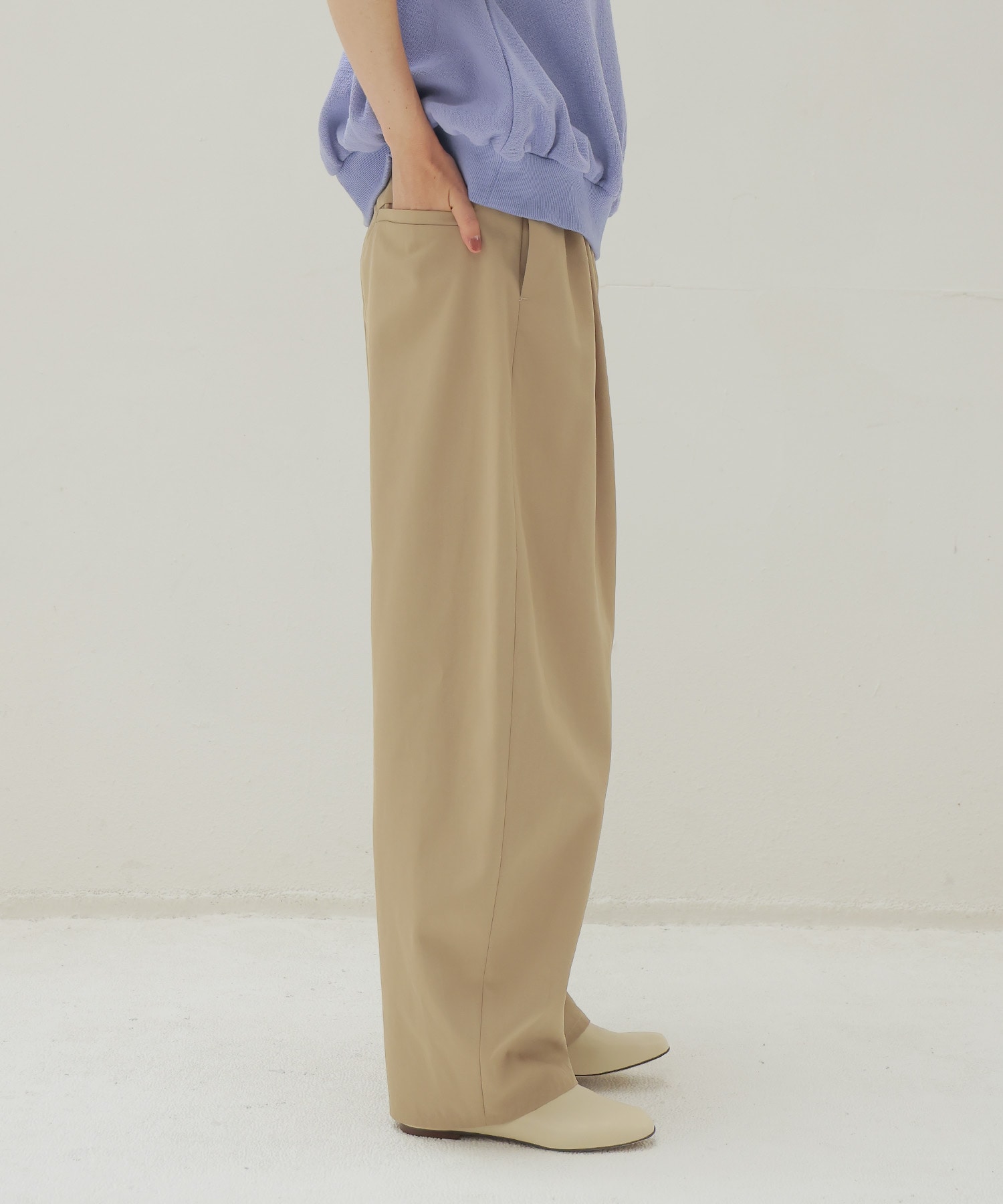 chino 3tuck trousers