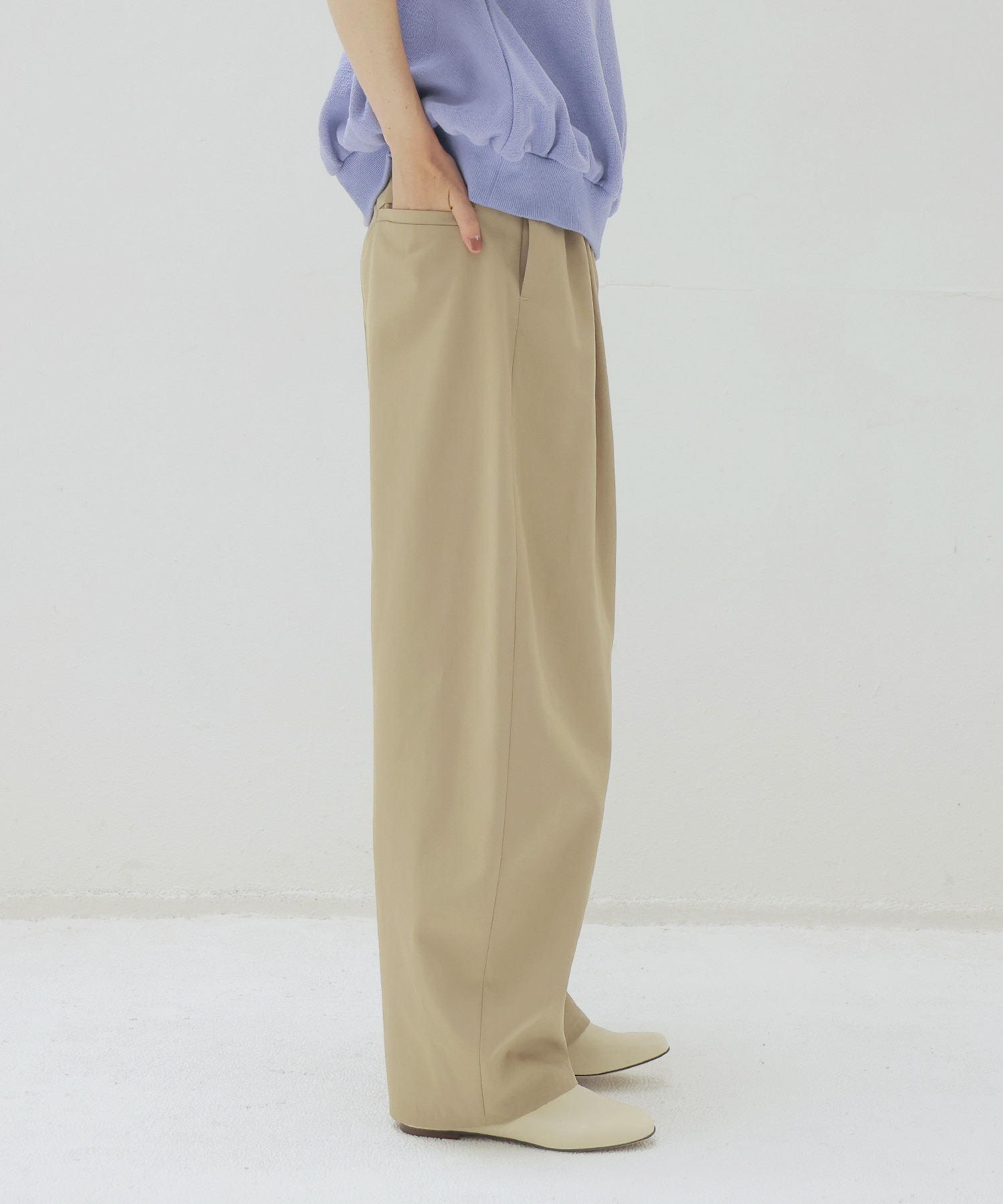 chino 3tuck trousers