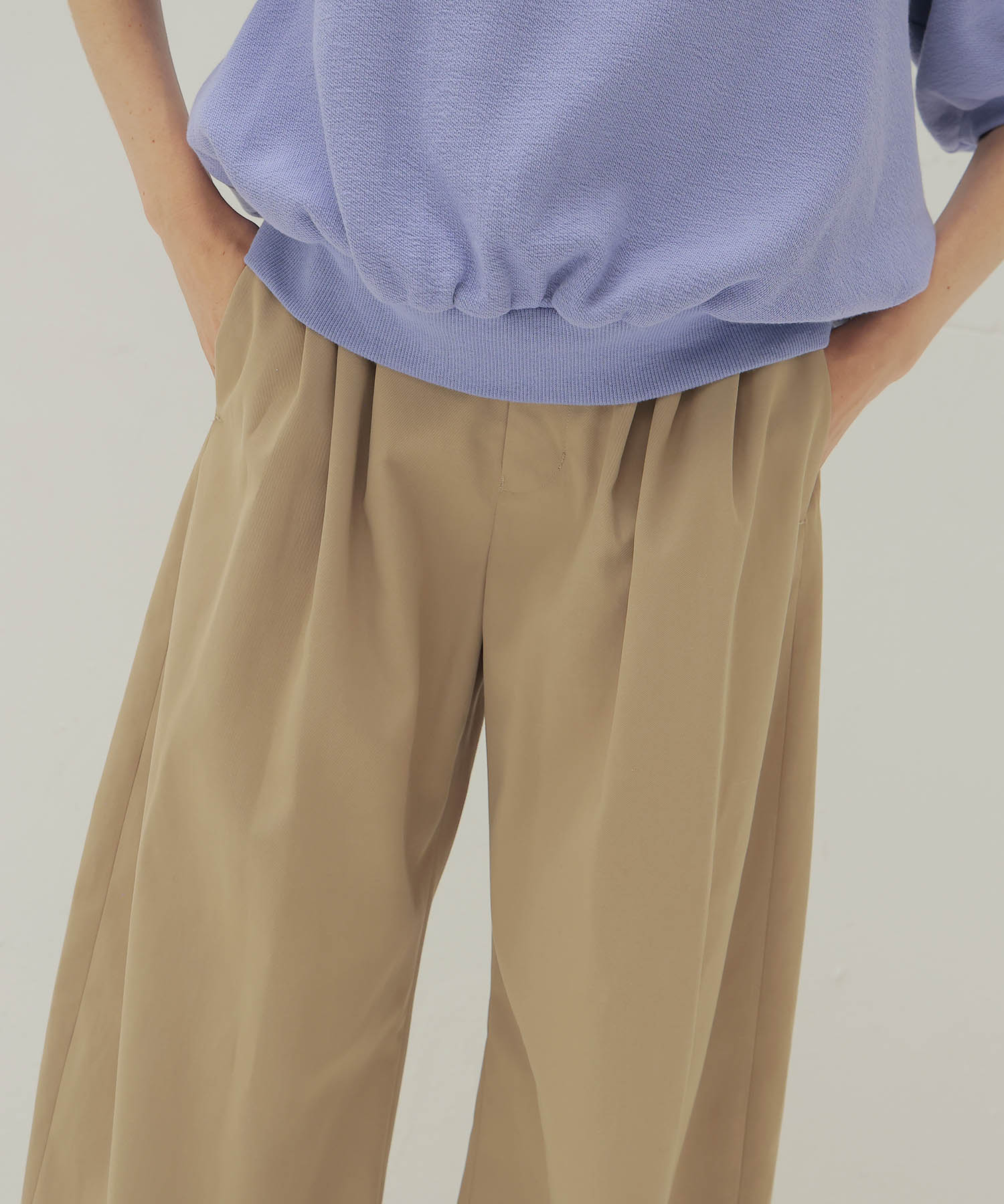 chino 3tuck trousers