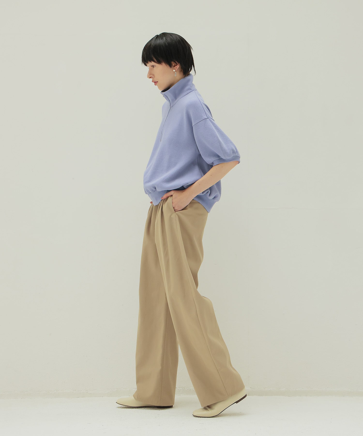 chino 3tuck trousers