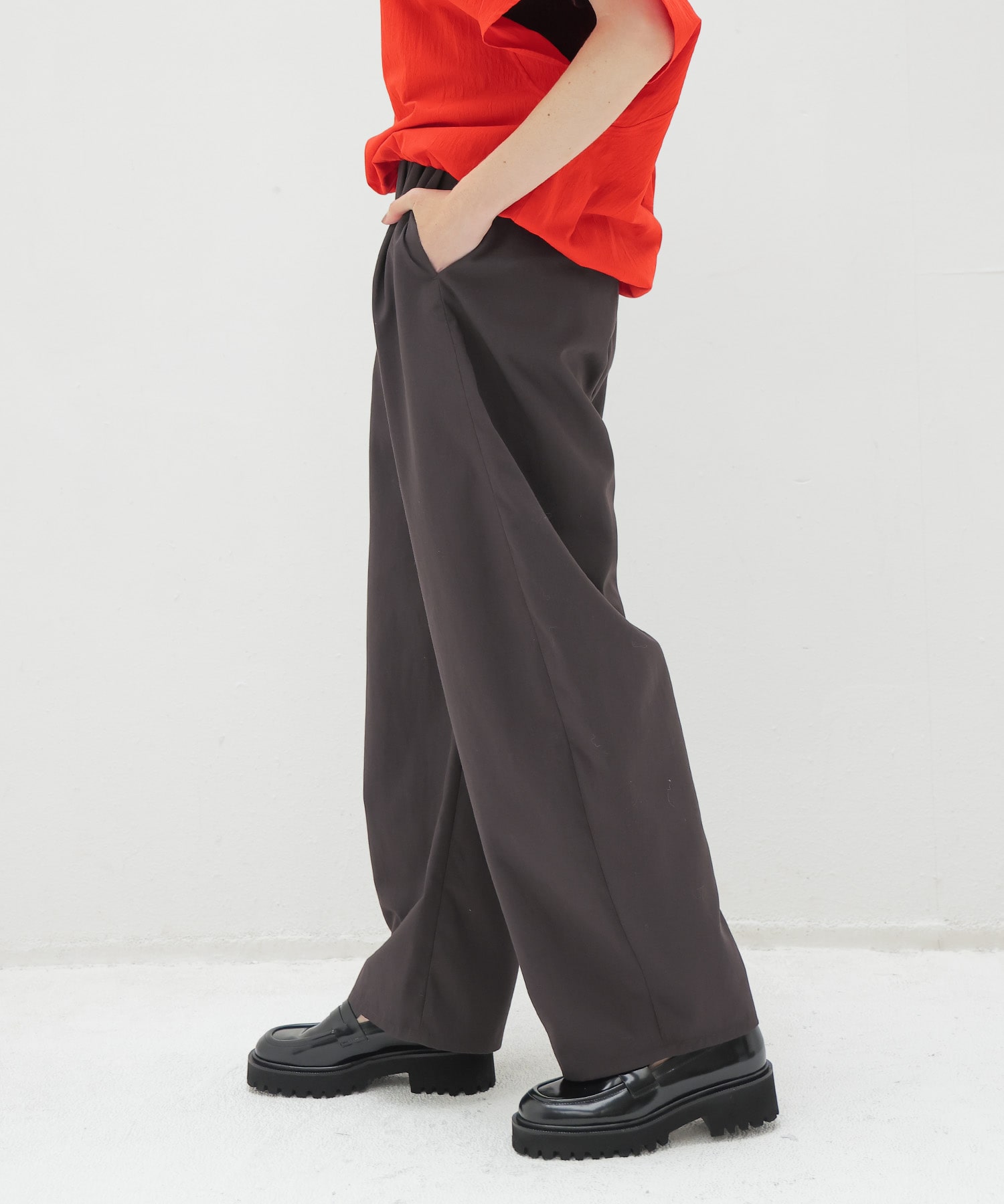chino 3tuck trousers