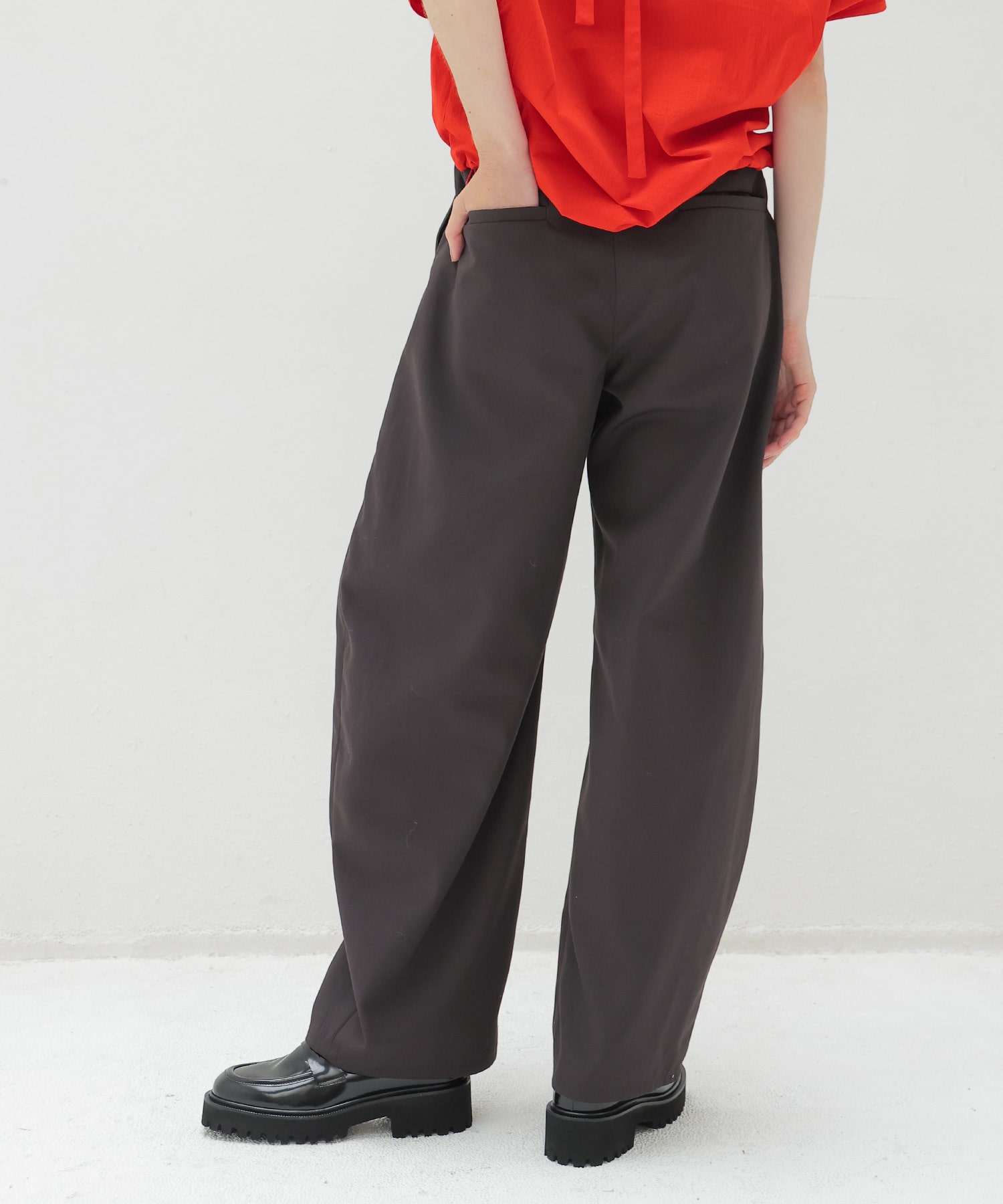 chino 3tuck trousers