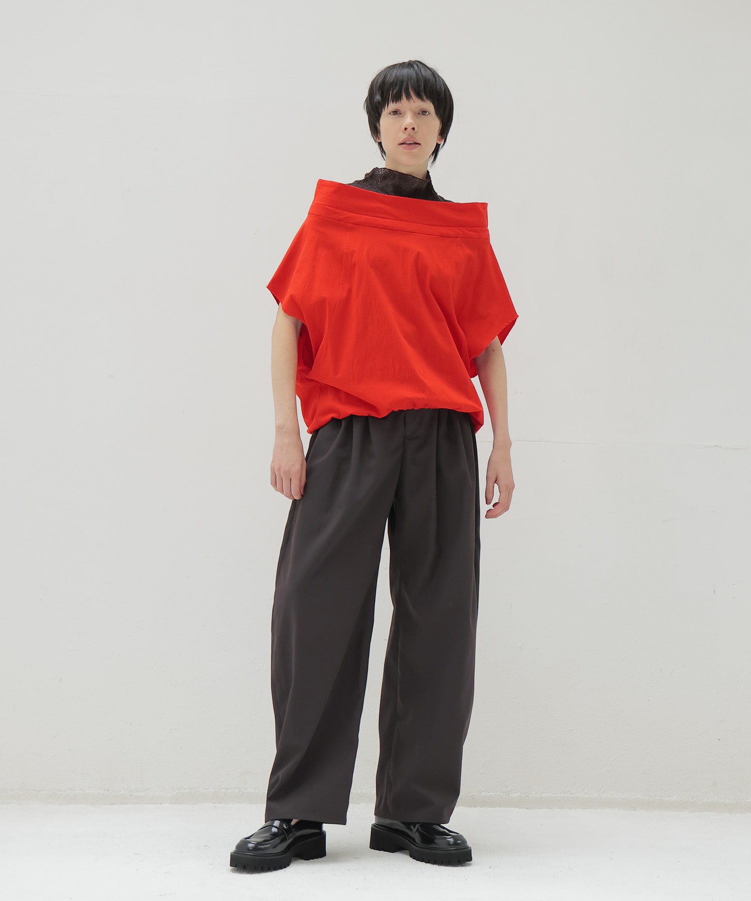 chino 3tuck trousers