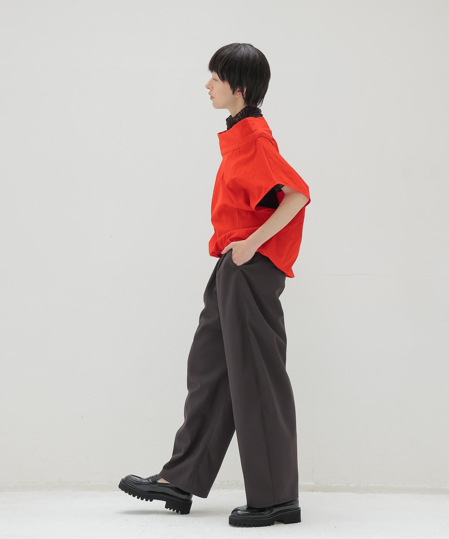 chino 3tuck trousers