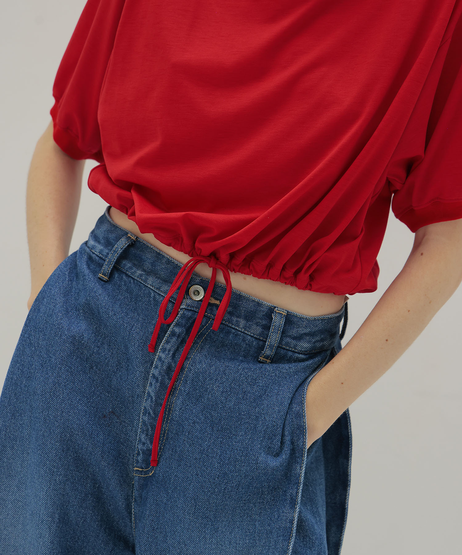 waist gather T