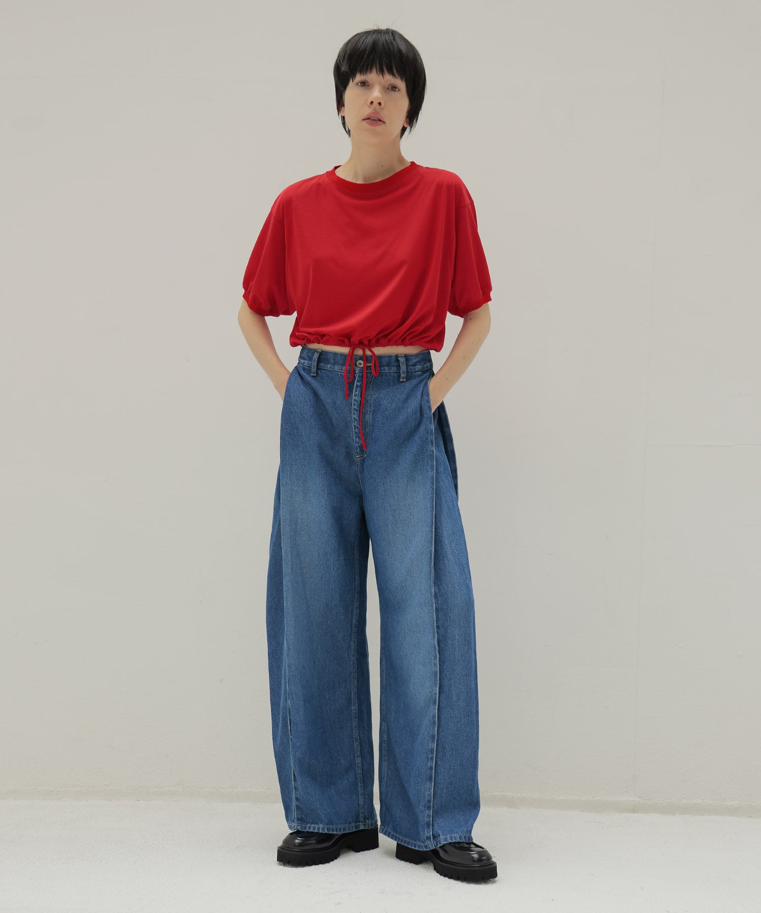 waist gather T