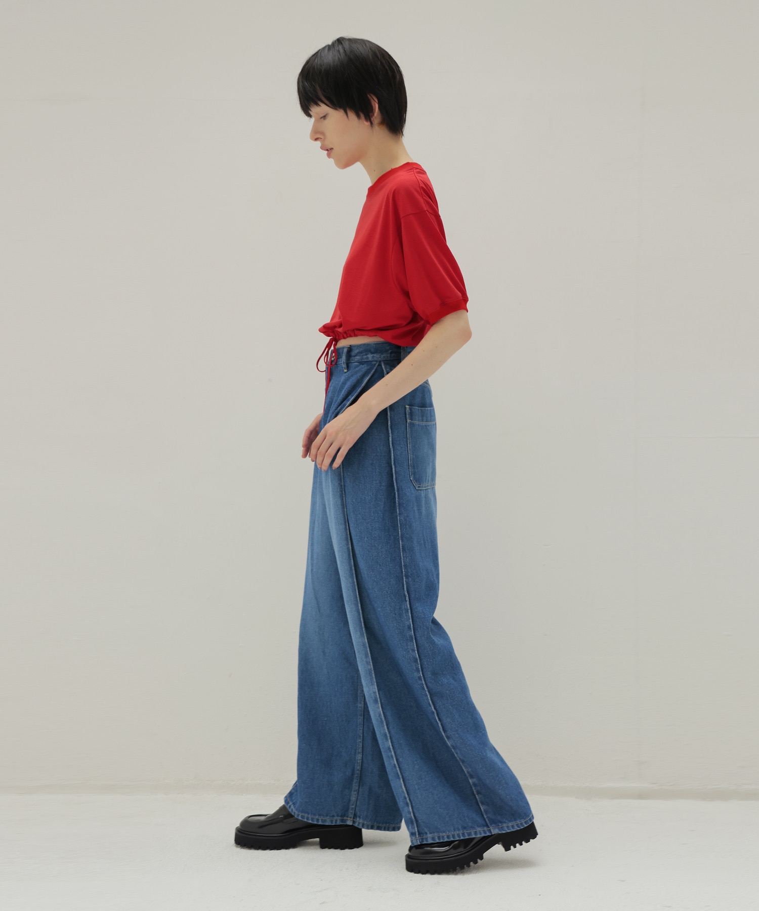 waist gather T